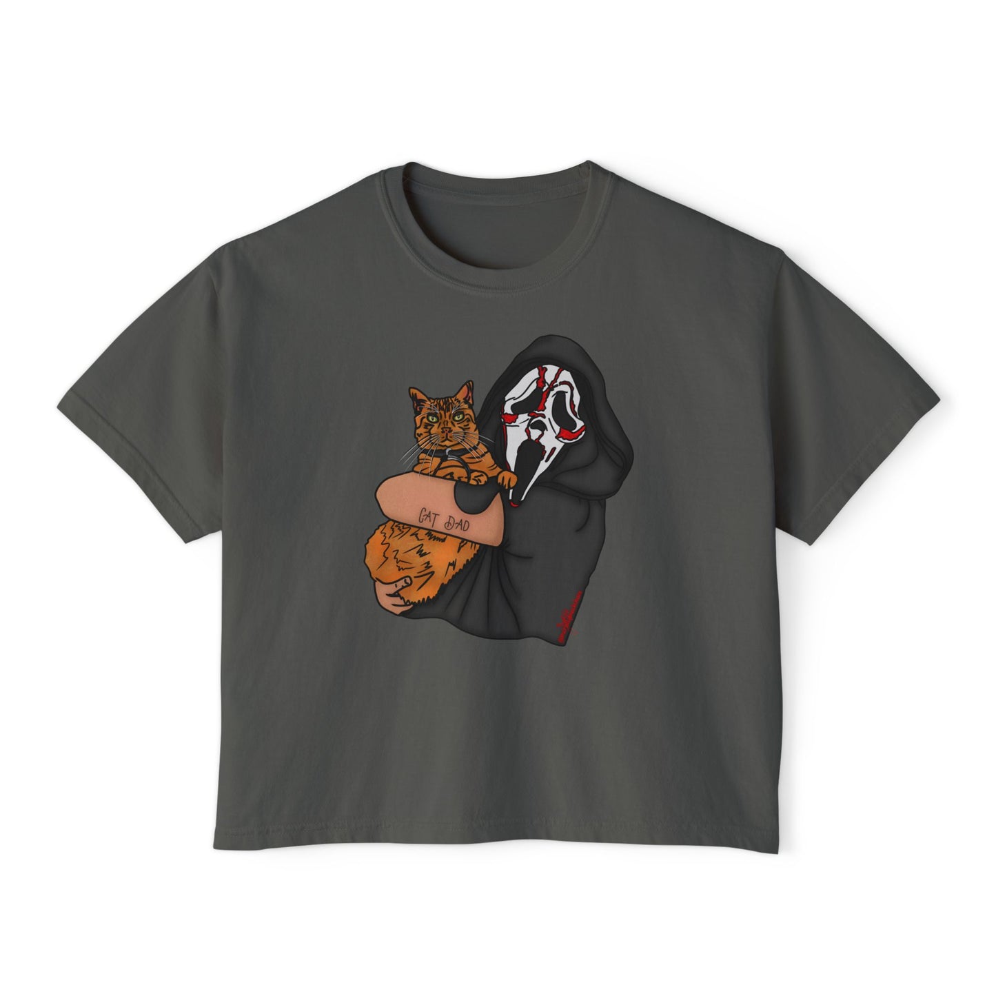 Cat Dad Ghostface