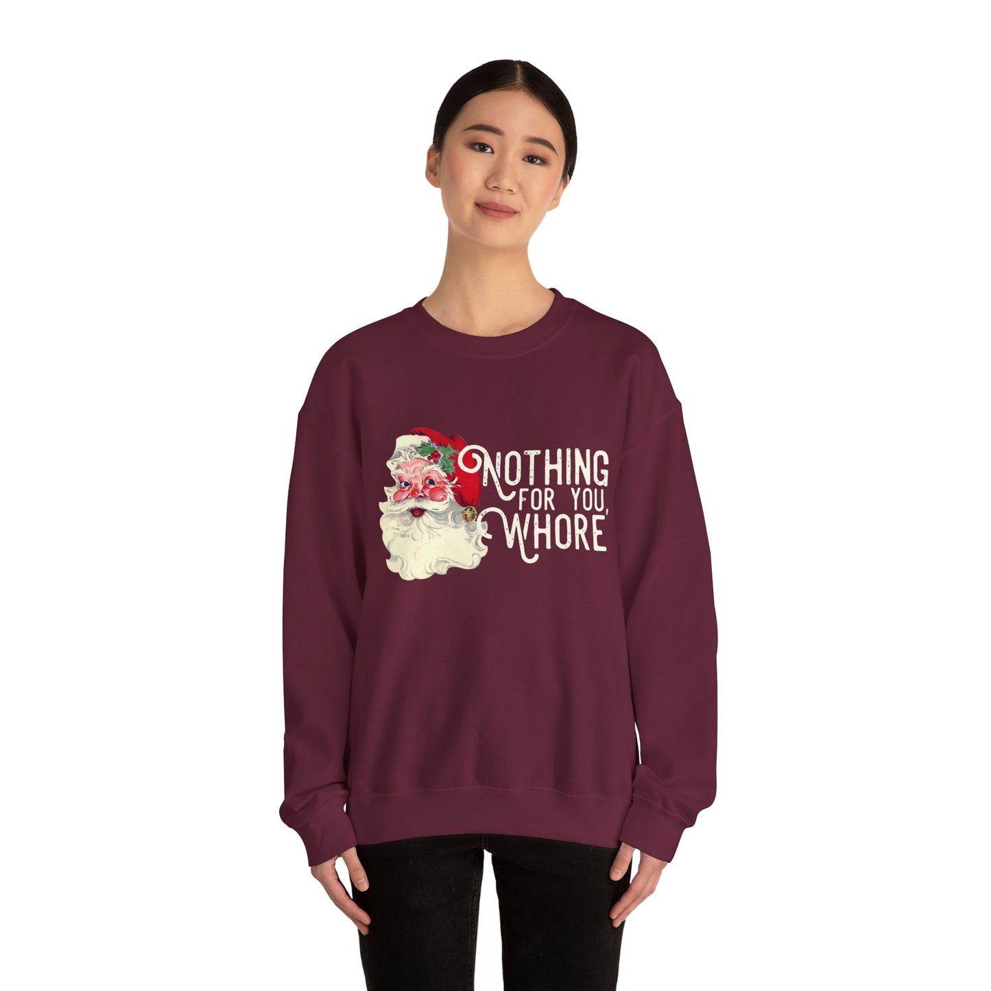 Nothing for you Gildan Crewneck Sweatshirt
