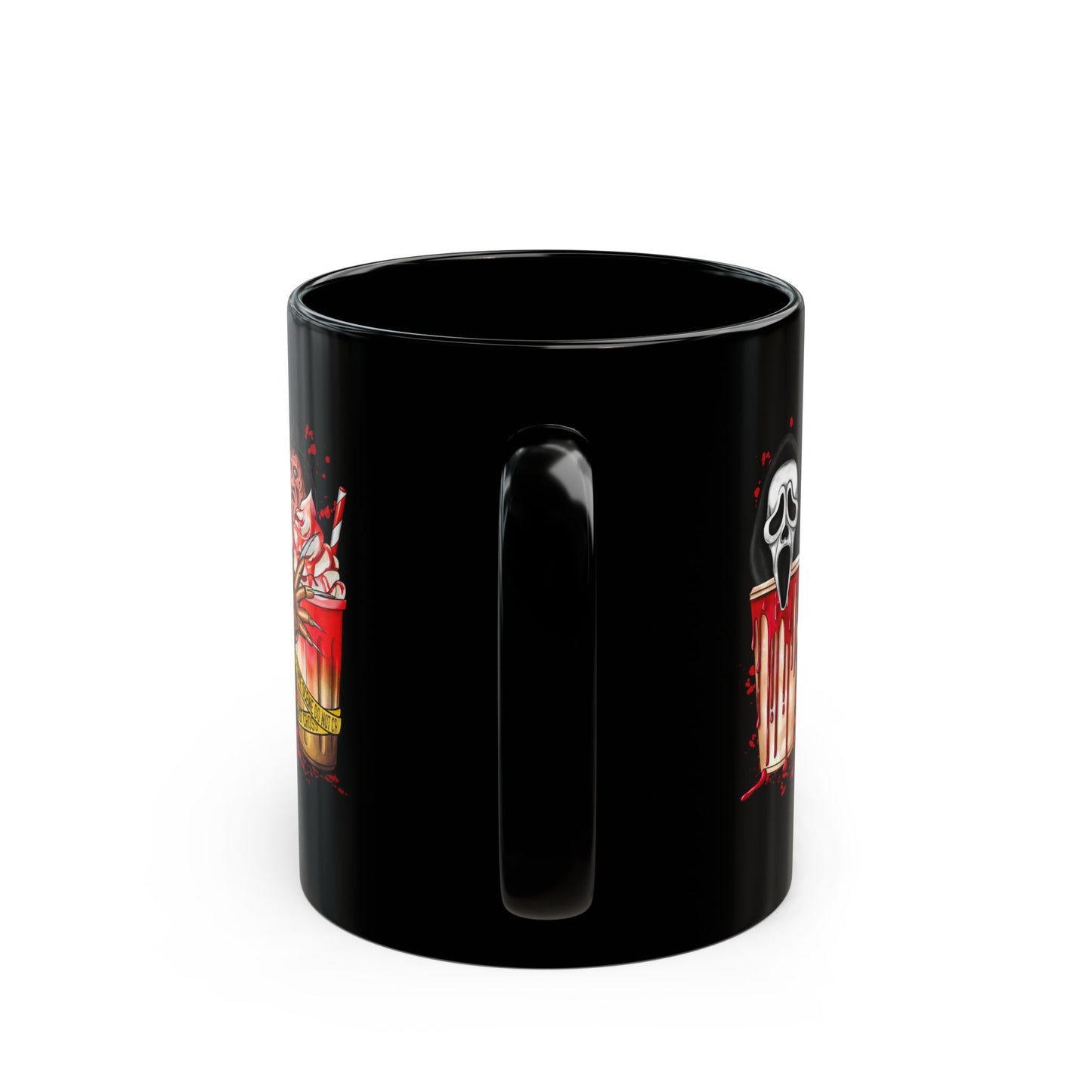 Spooky coffee 11oz Black Mug