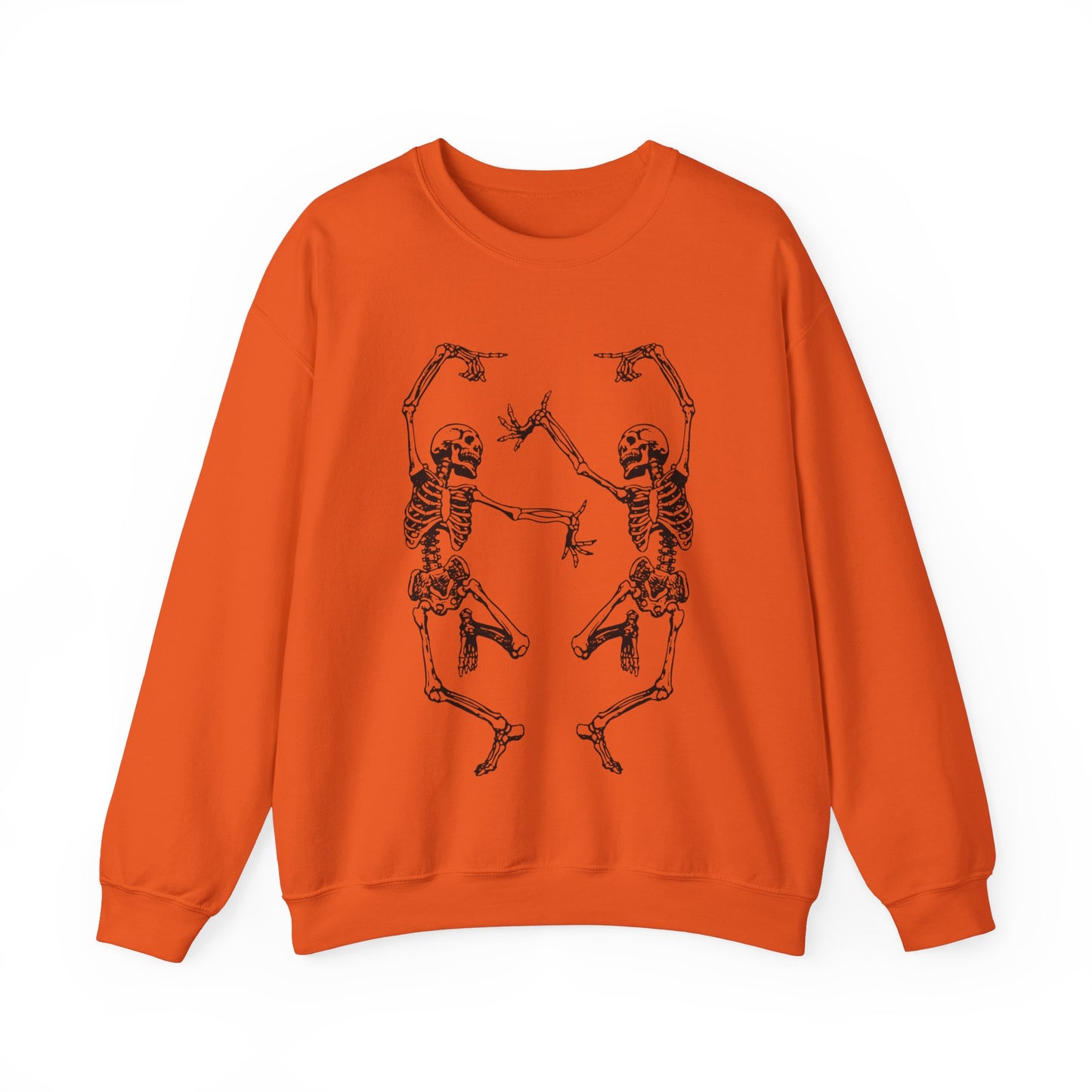 Dancing Skeletons Gildan Crewneck Sweatshirt