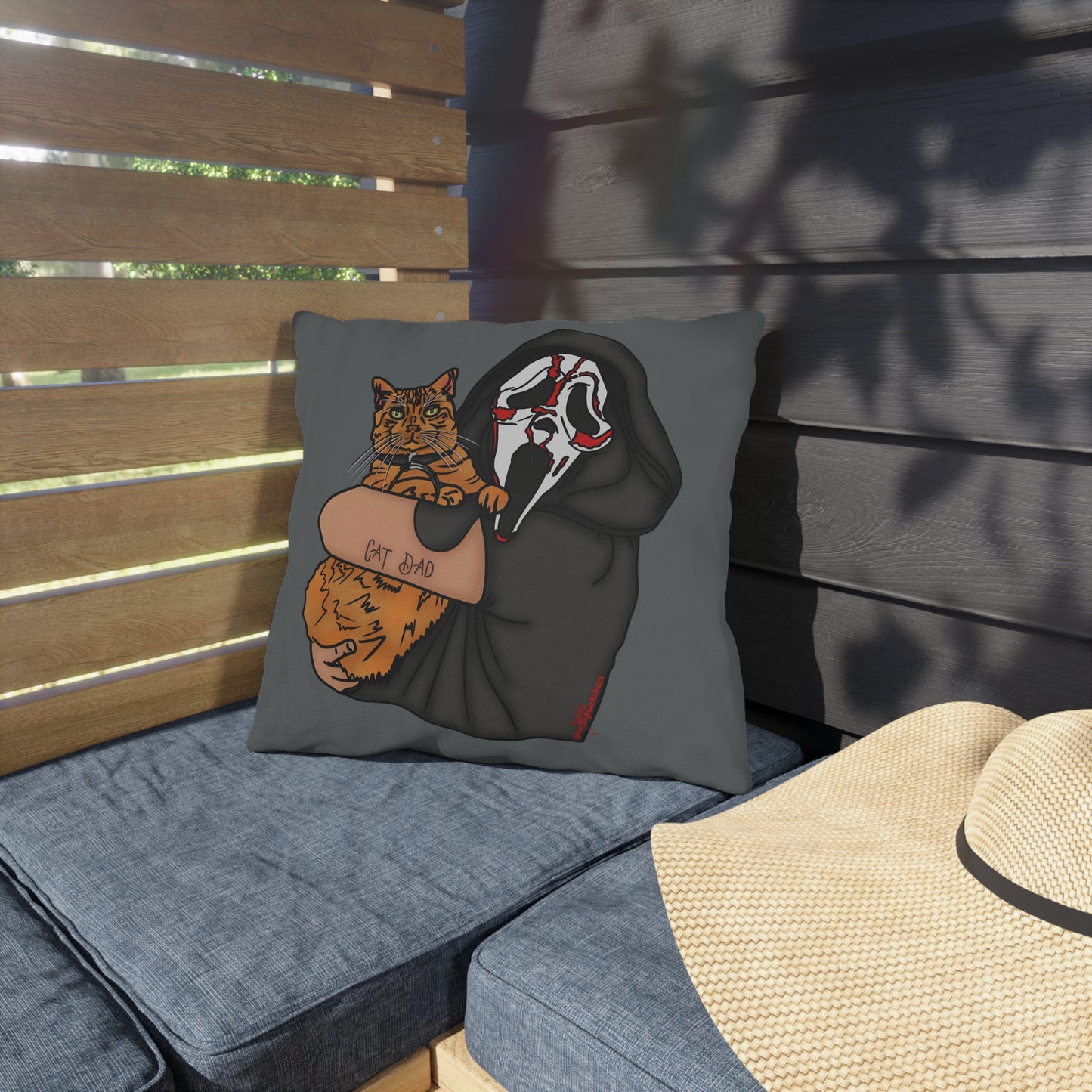 Cat Dad Ghostface