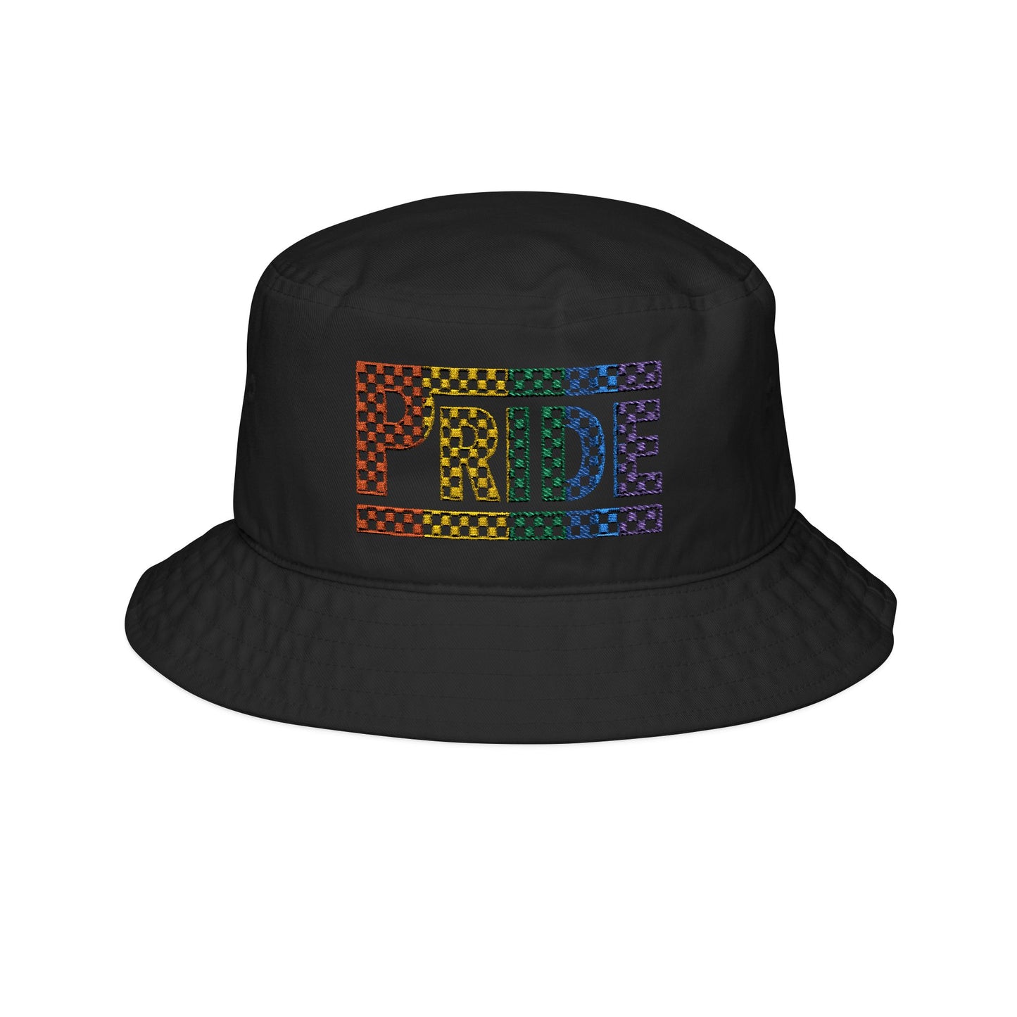 Pride Bucket Hat (Embroidery) | Rainbow Pride Hat, Summer Accessory, LGBTQ+ Gift, Festival Headwear, Outdoor Fashion