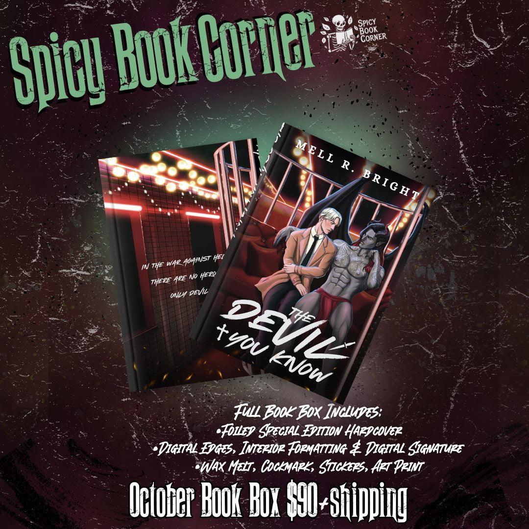 October full book box Mell R. Bright