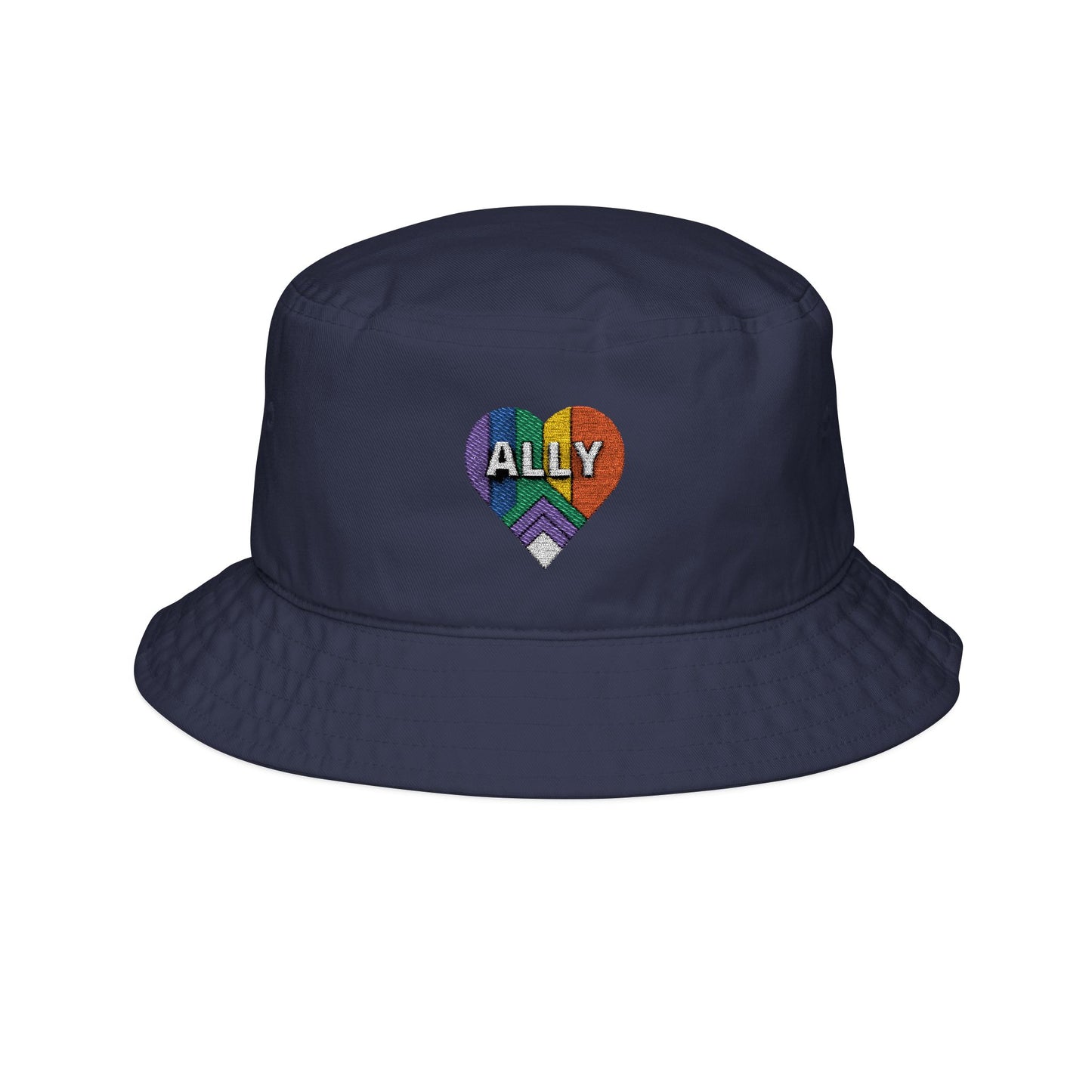 Rainbow Ally Bucket Hat - Embrace Diversity, Summer Fashion, Pride Gift, Outdoor Accessory, Lightweight Headwear, Love & Acceptance