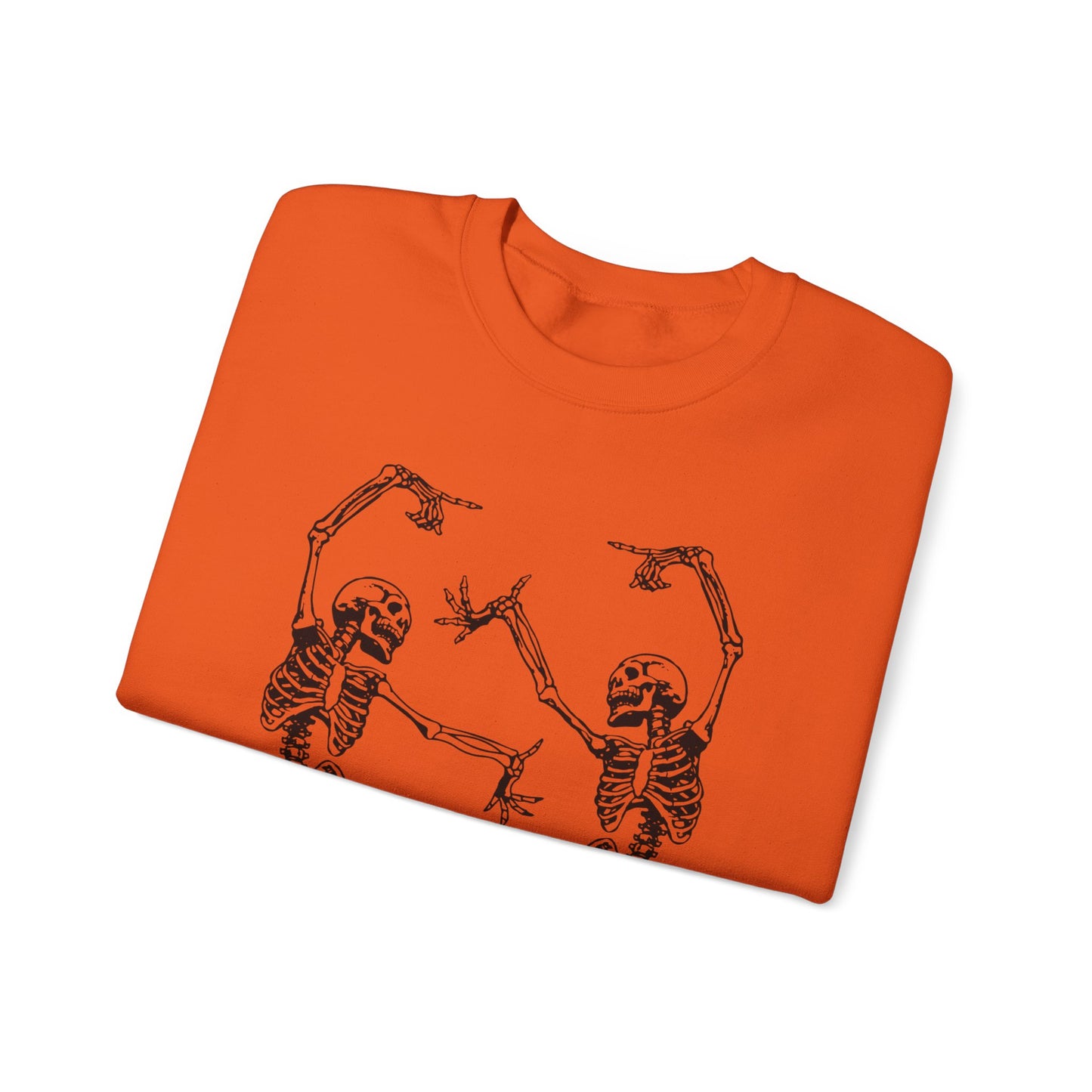 Dancing Skeletons Gildan Crewneck Sweatshirt