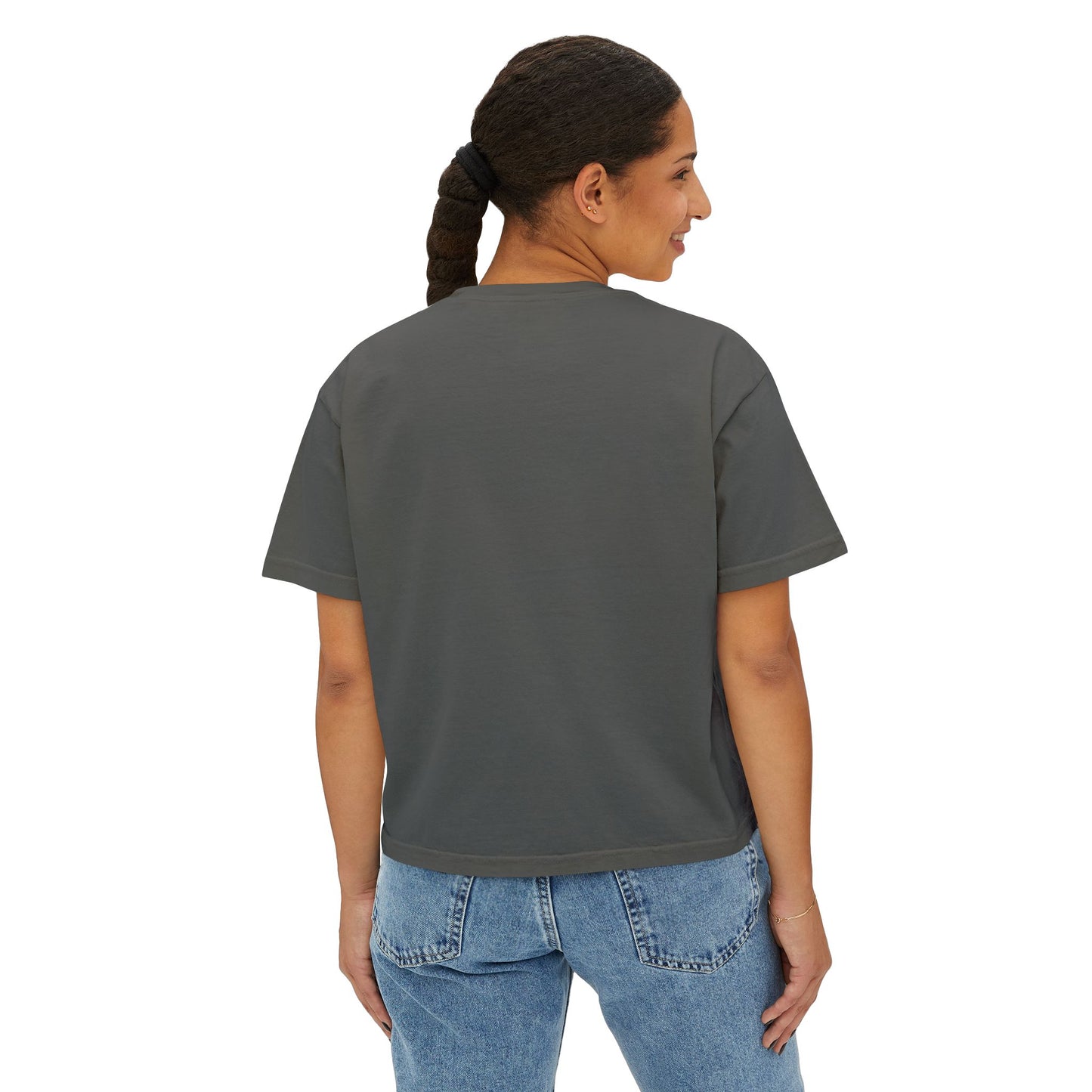 Hot Girls Read Smut Boxy Tee - Trendy Graphic T-Shirt for Women