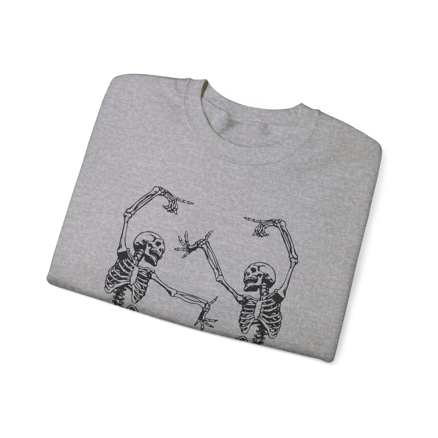 Dancing Skeletons Gildan Crewneck Sweatshirt