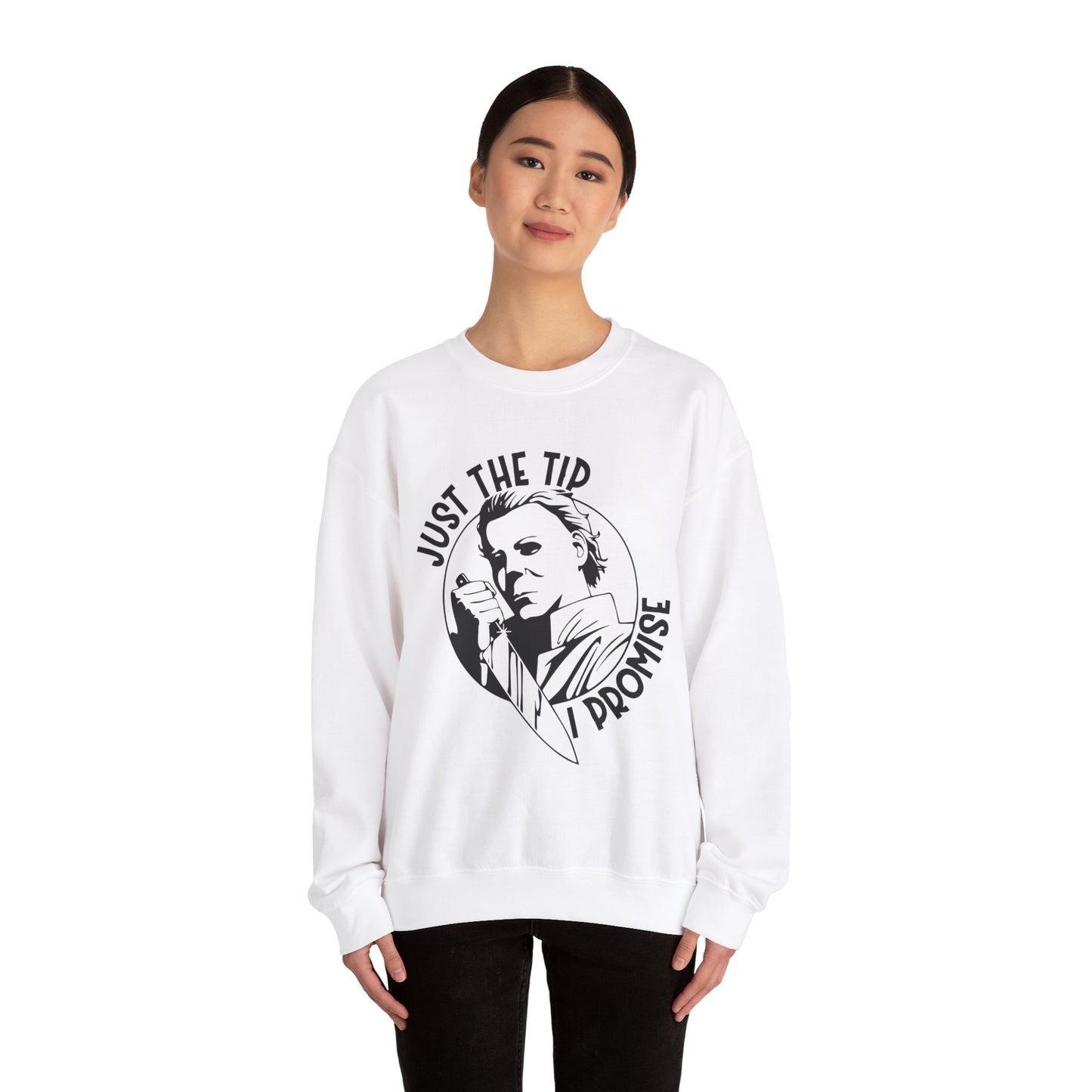 Just The Tip Gildan Crewneck Sweatshirt