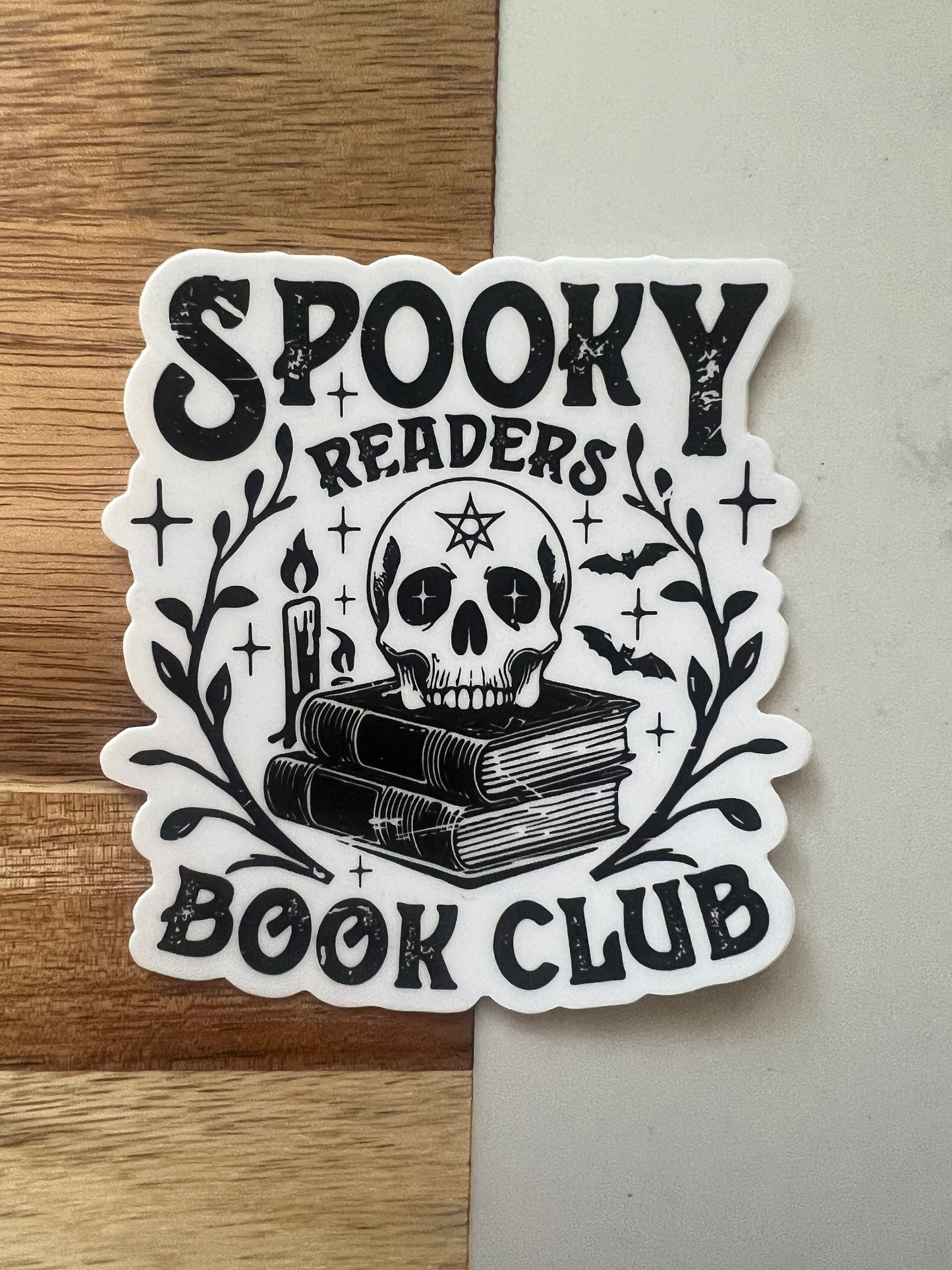 Spooky Book Club 3 inch