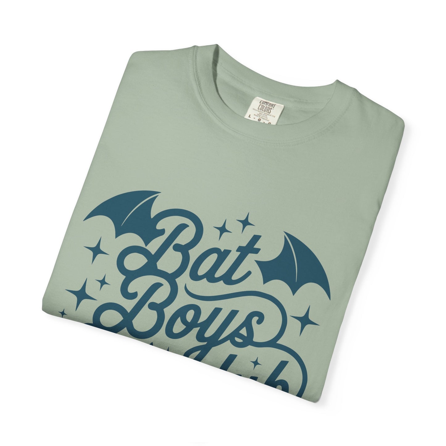 Bat Boys Fanclub T-Shirt — Retro Script Bat Graphic Tee