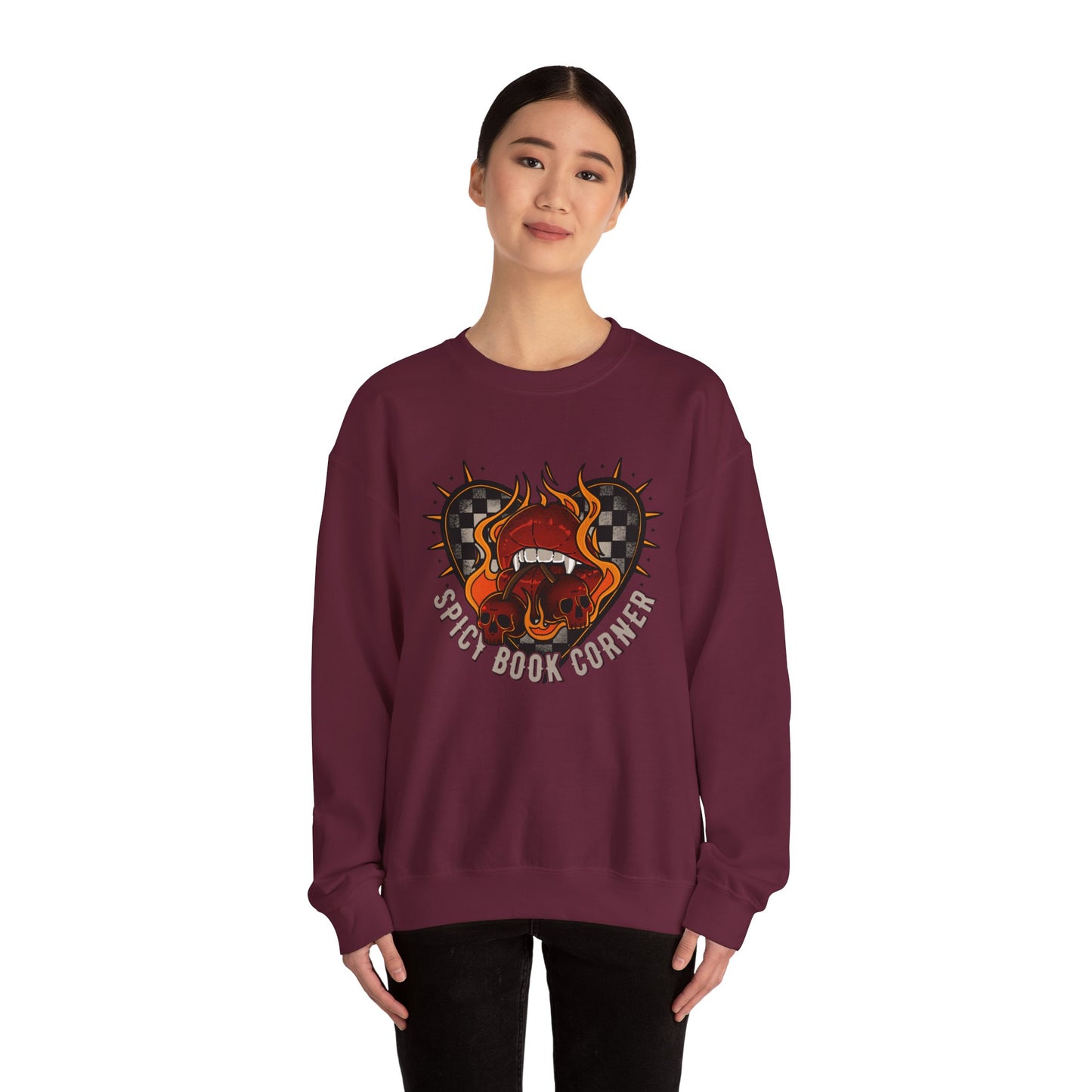 Spicy Book Corner Rep Crewneck