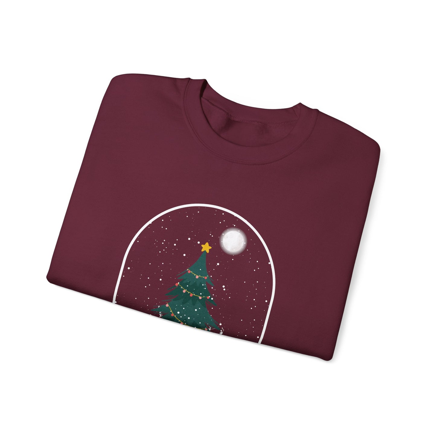 Summoning Holiday Spirit Gildan Crewneck Sweatshirt