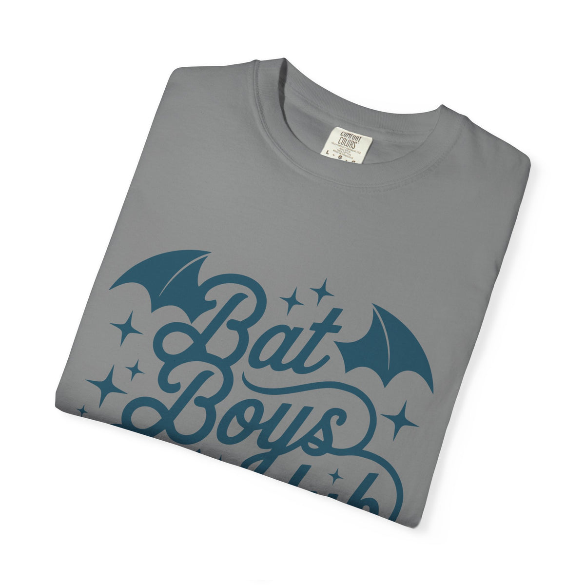 Bat Boys Fanclub T-Shirt — Retro Script Bat Graphic Tee