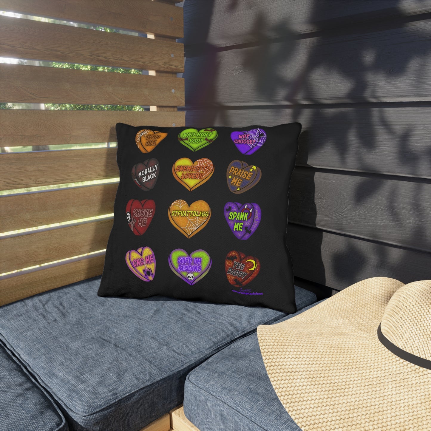 Kinky Heart Pillows