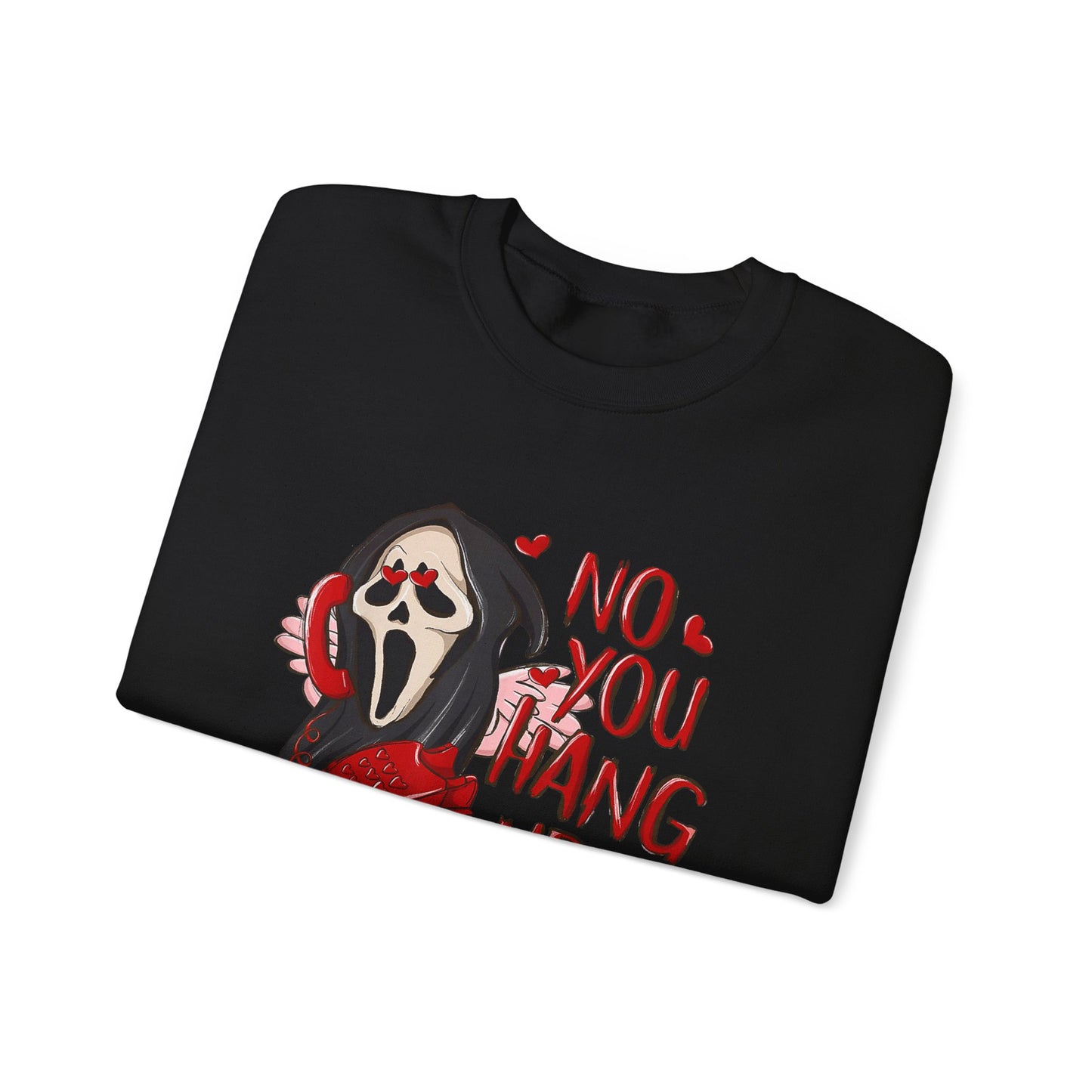 Ghostface Vday Gildan Crewneck Sweatshirt