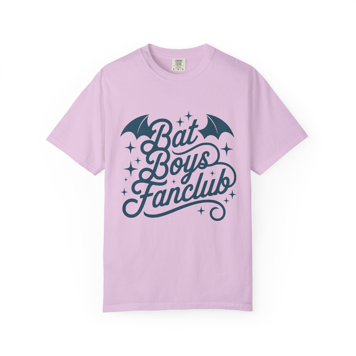Bat Boys Fanclub T-Shirt — Retro Script Bat Graphic Tee