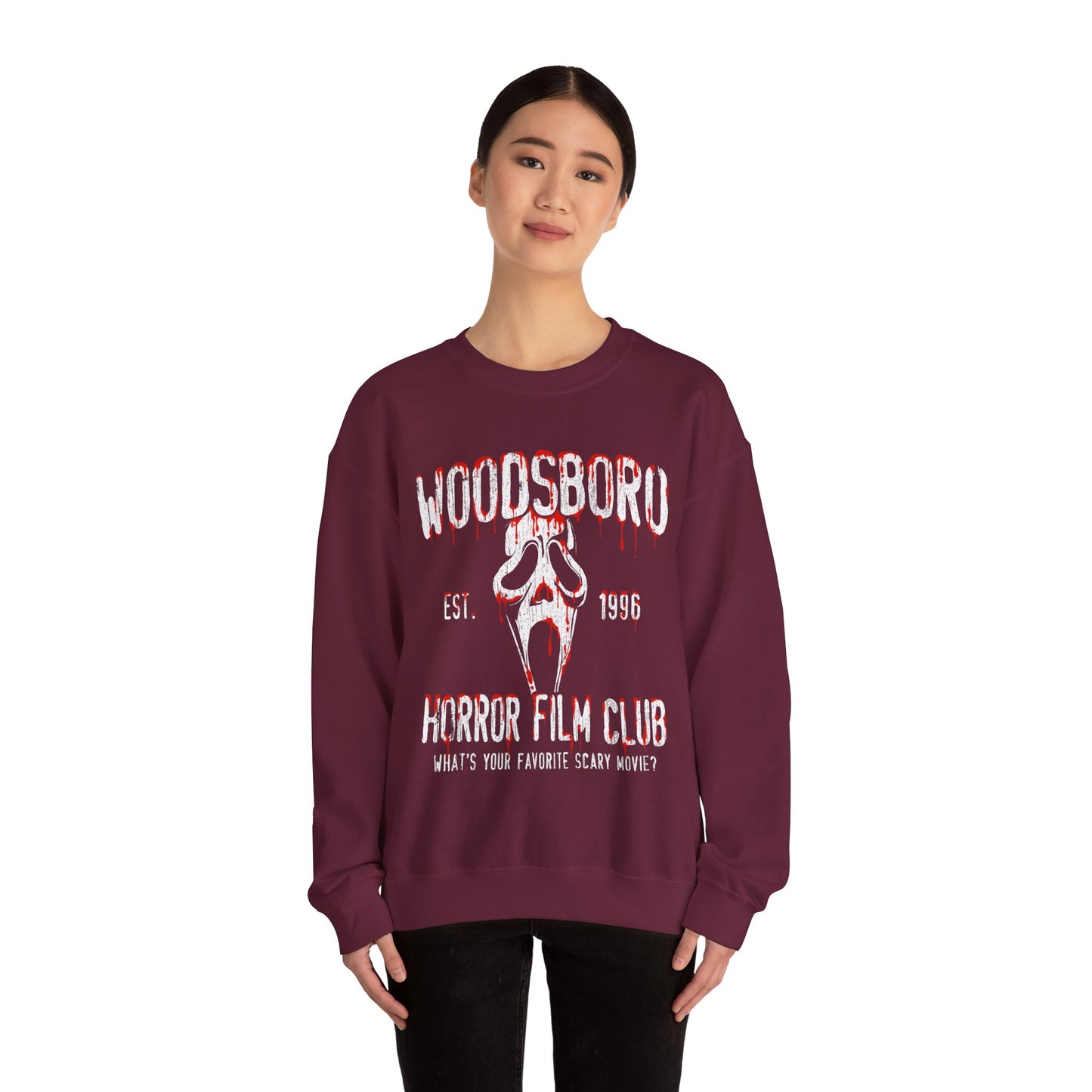 Woodsboro Ghostface Gildan Crewneck