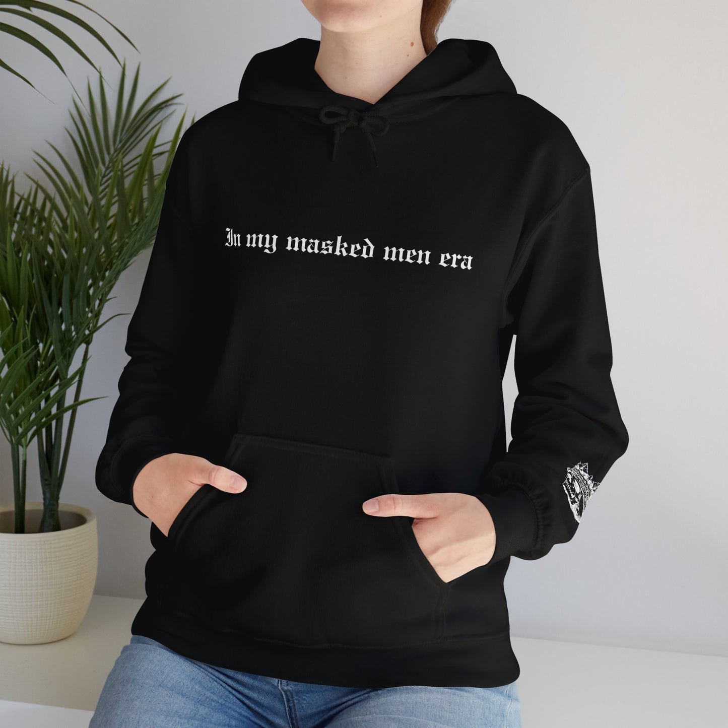 Masked Men Gildan Hooded Sweatshirt