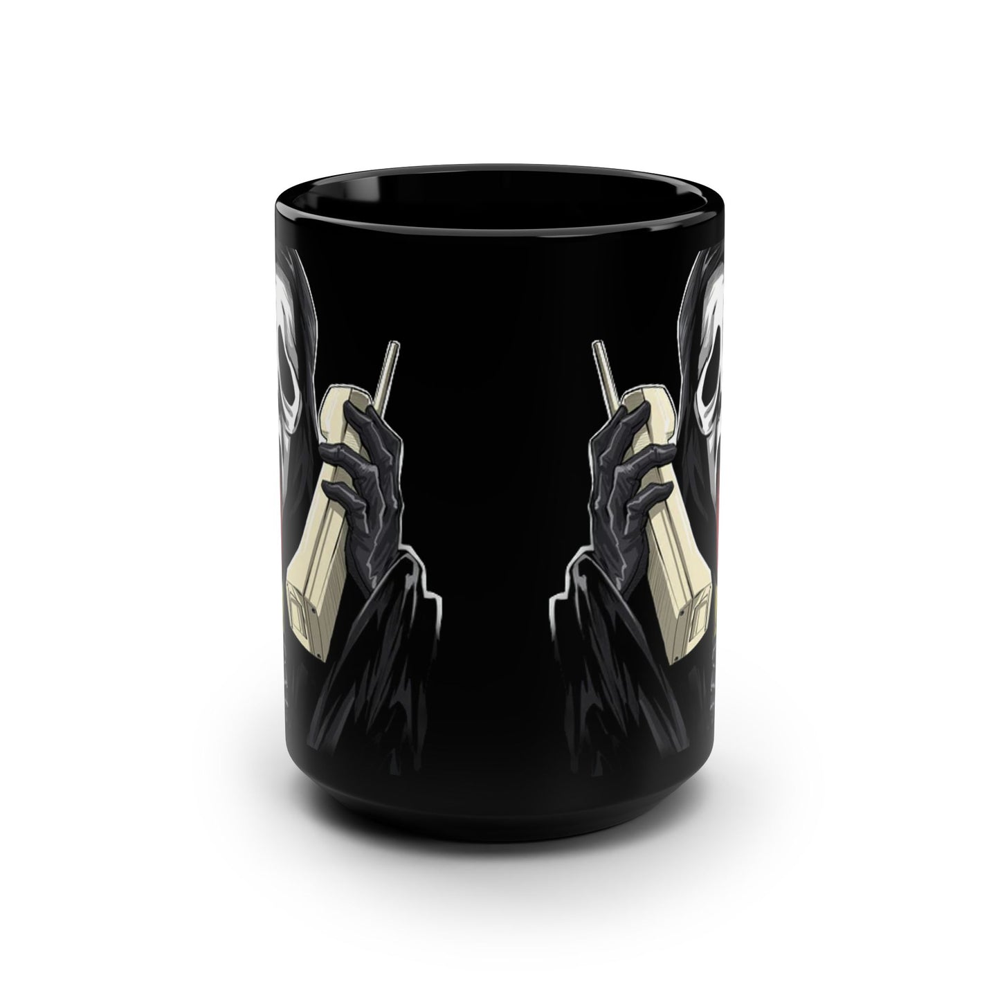 Scream Black Mug, 15oz