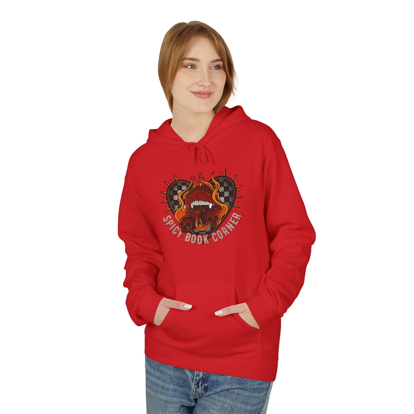 Spicy Book Corner hoodie | Rep Team gildan
