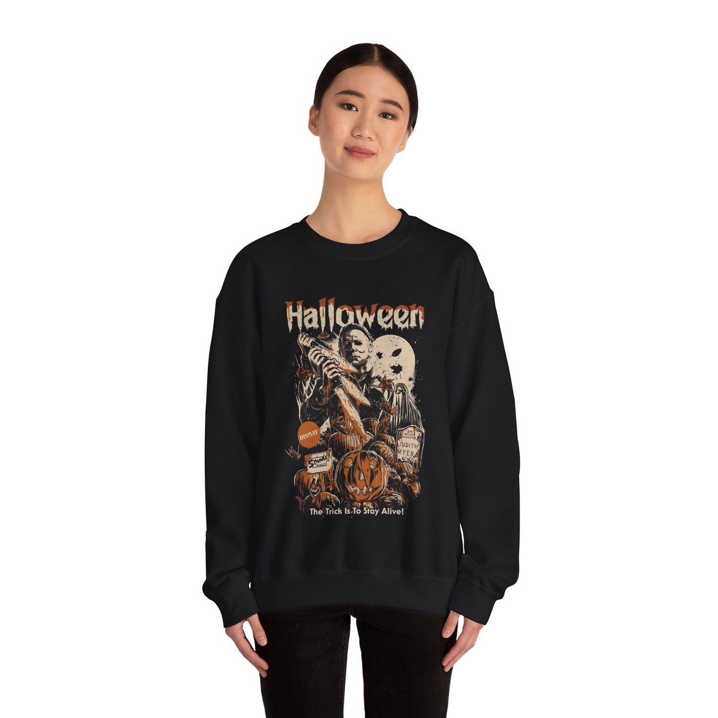 Halloween Gildan Crewneck Sweatshirt