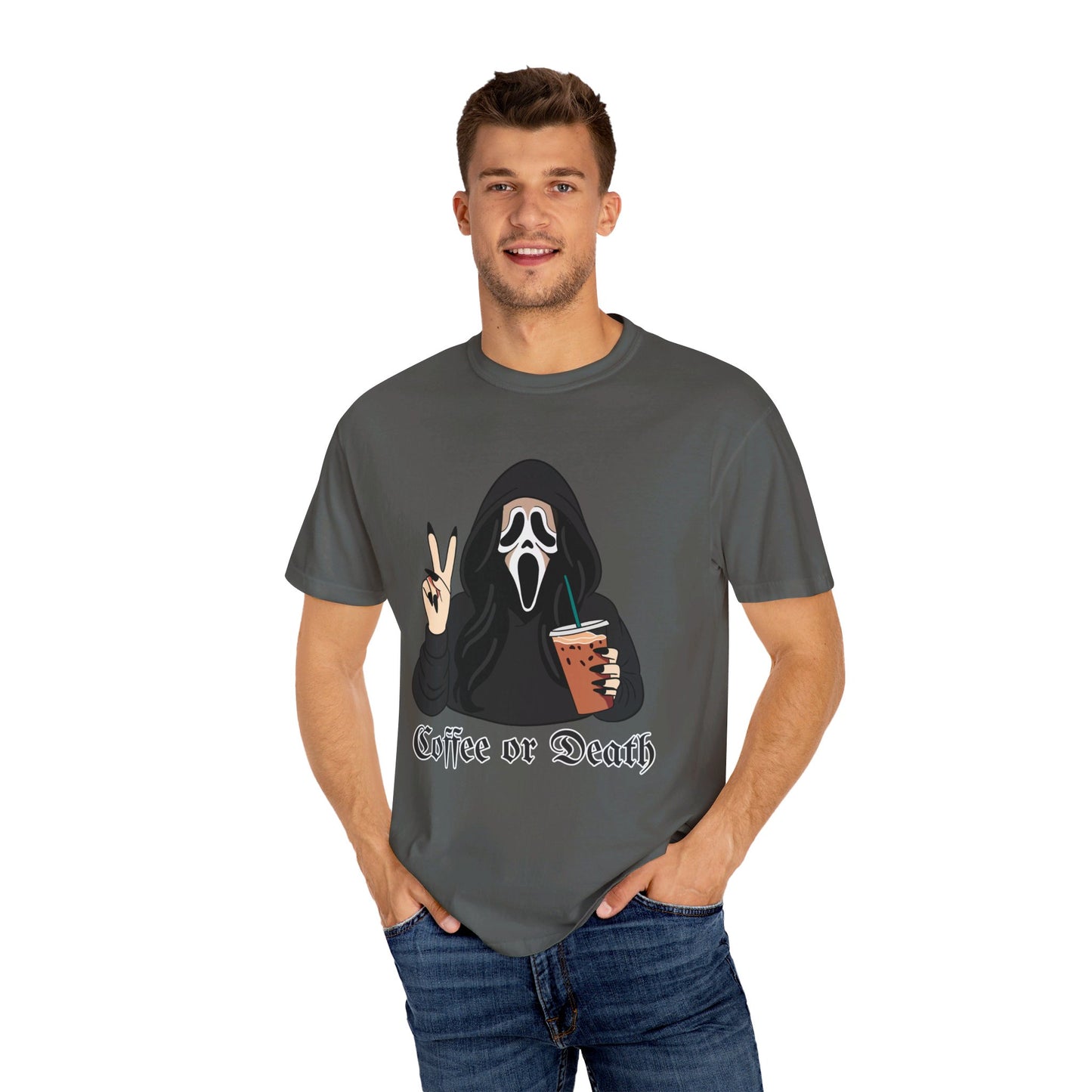 Coffee or Death T shirt