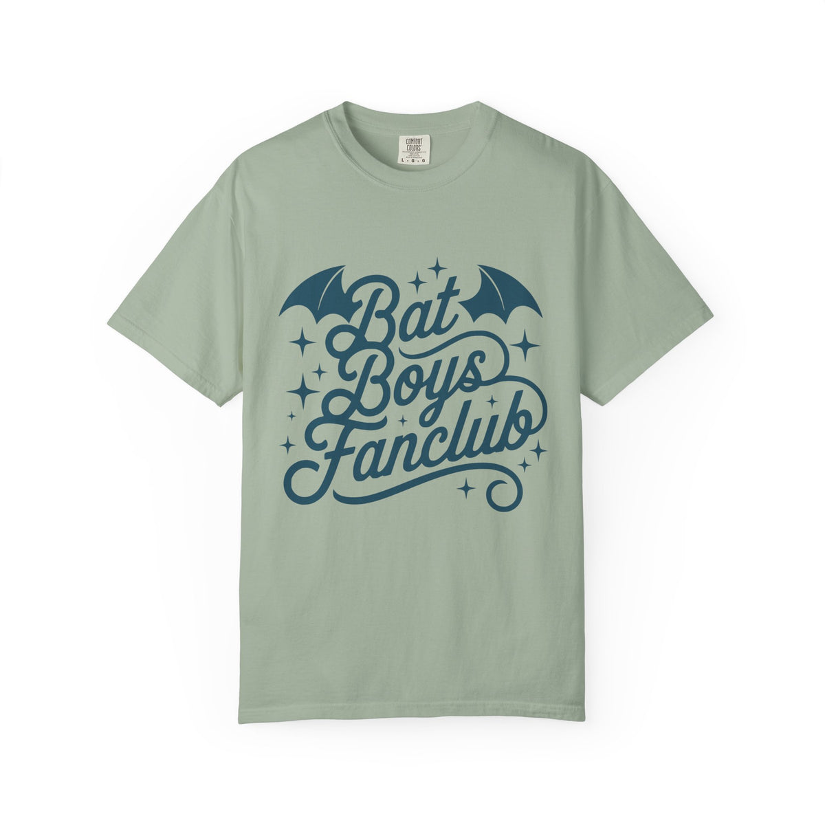 Bat Boys Fanclub T-Shirt — Retro Script Bat Graphic Tee