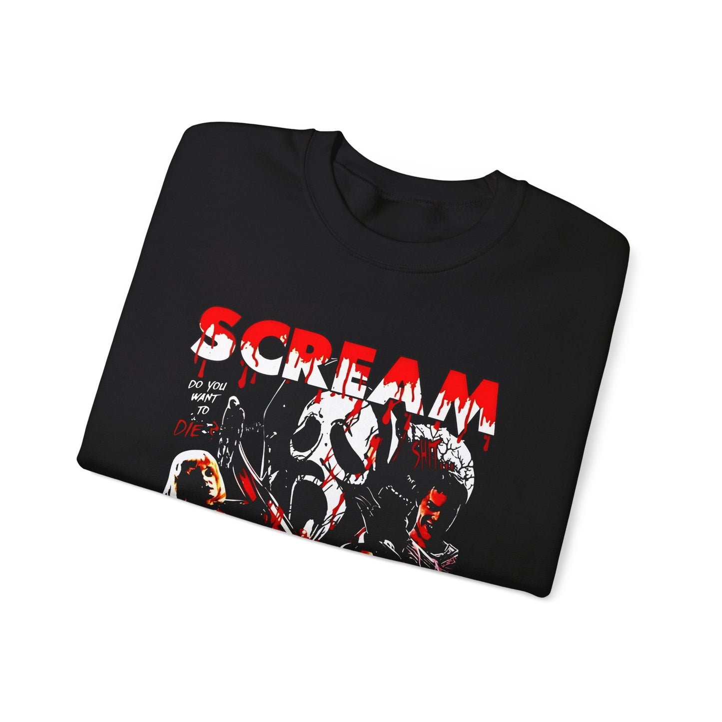 Scream Gildan Crewneck Sweatshirt