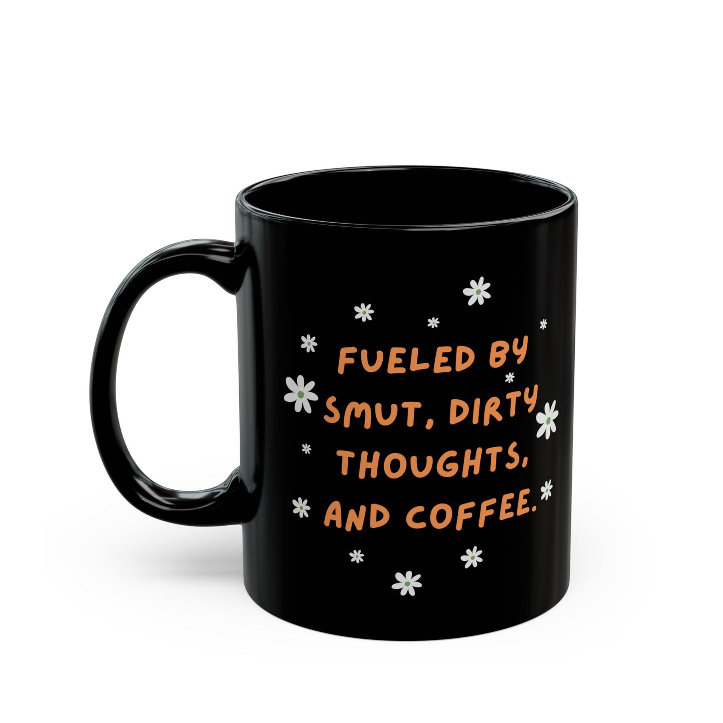 Fueled by 11oz Black Mug