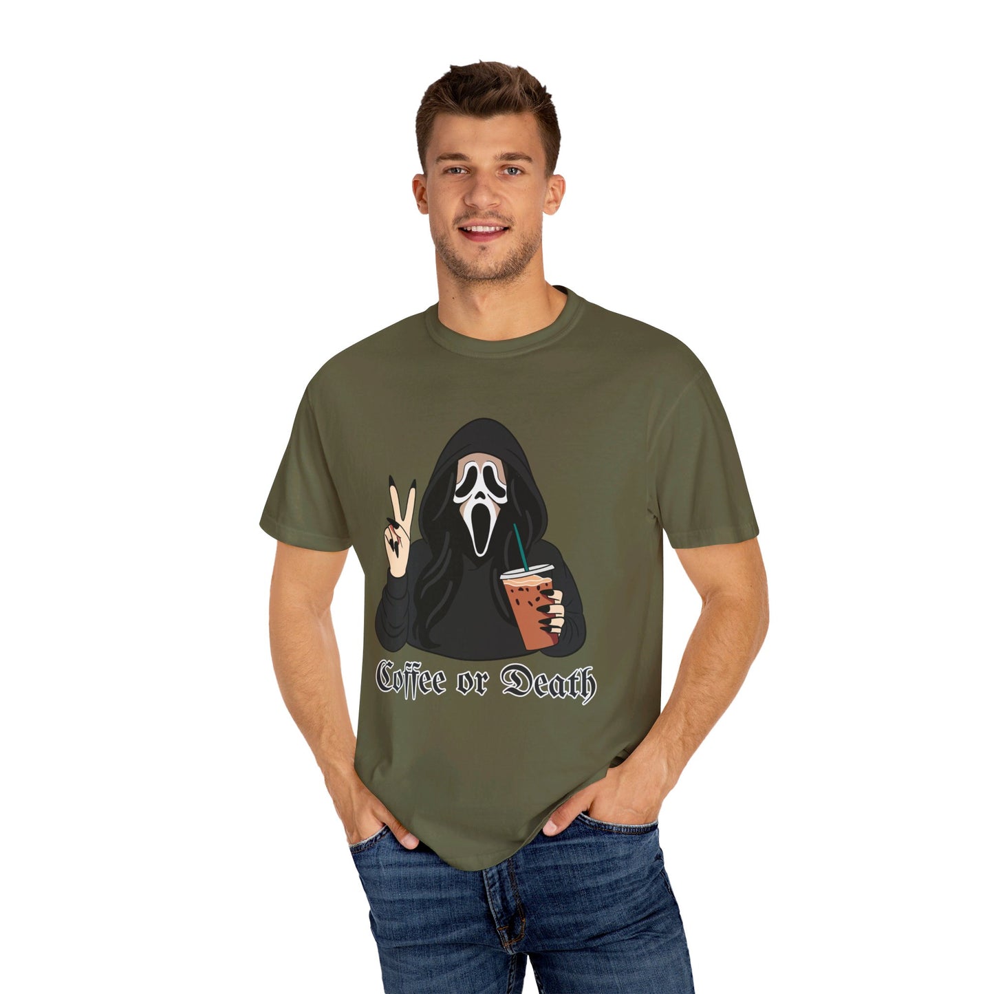 Coffee or Death T shirt