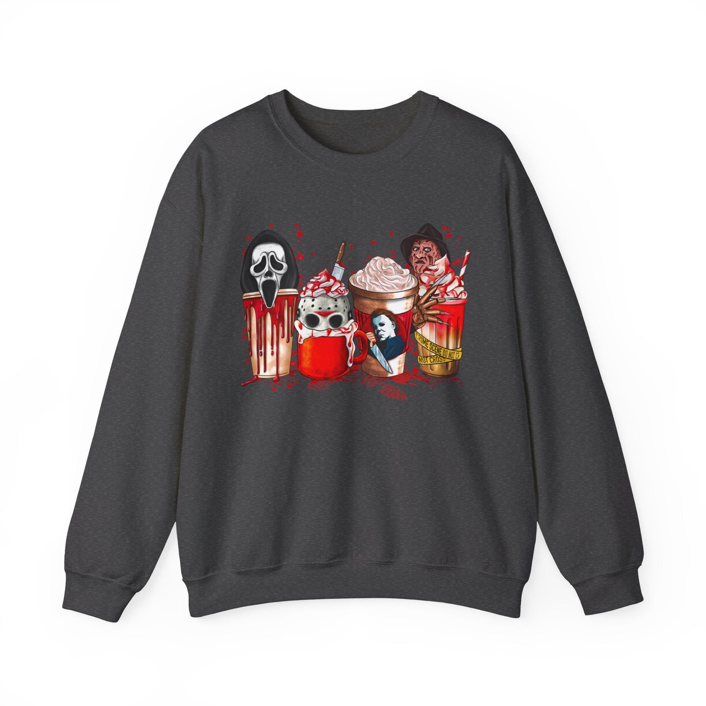 Spooky Coffee Crewneck Sweatshirt