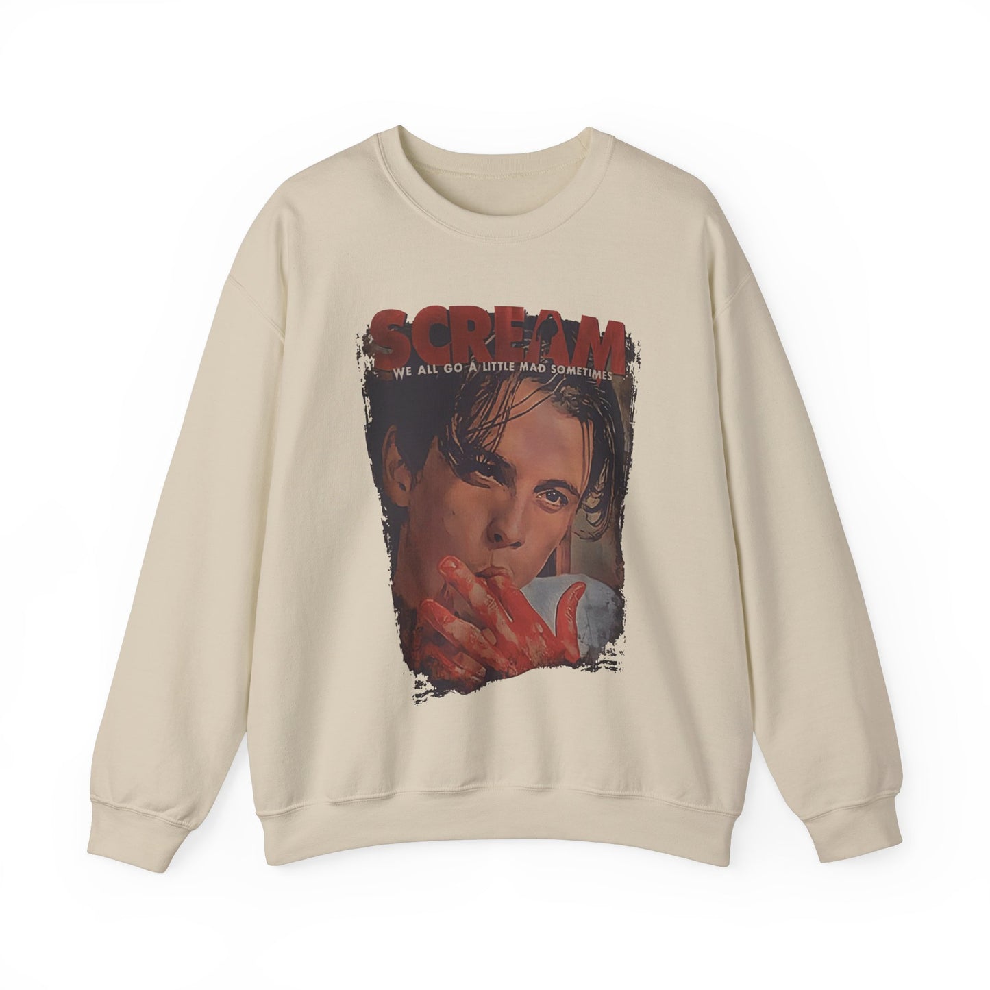 Scream Gildan Crewneck Sweatshirt