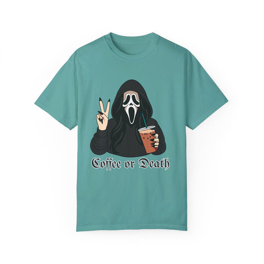 Coffee or Death T shirt