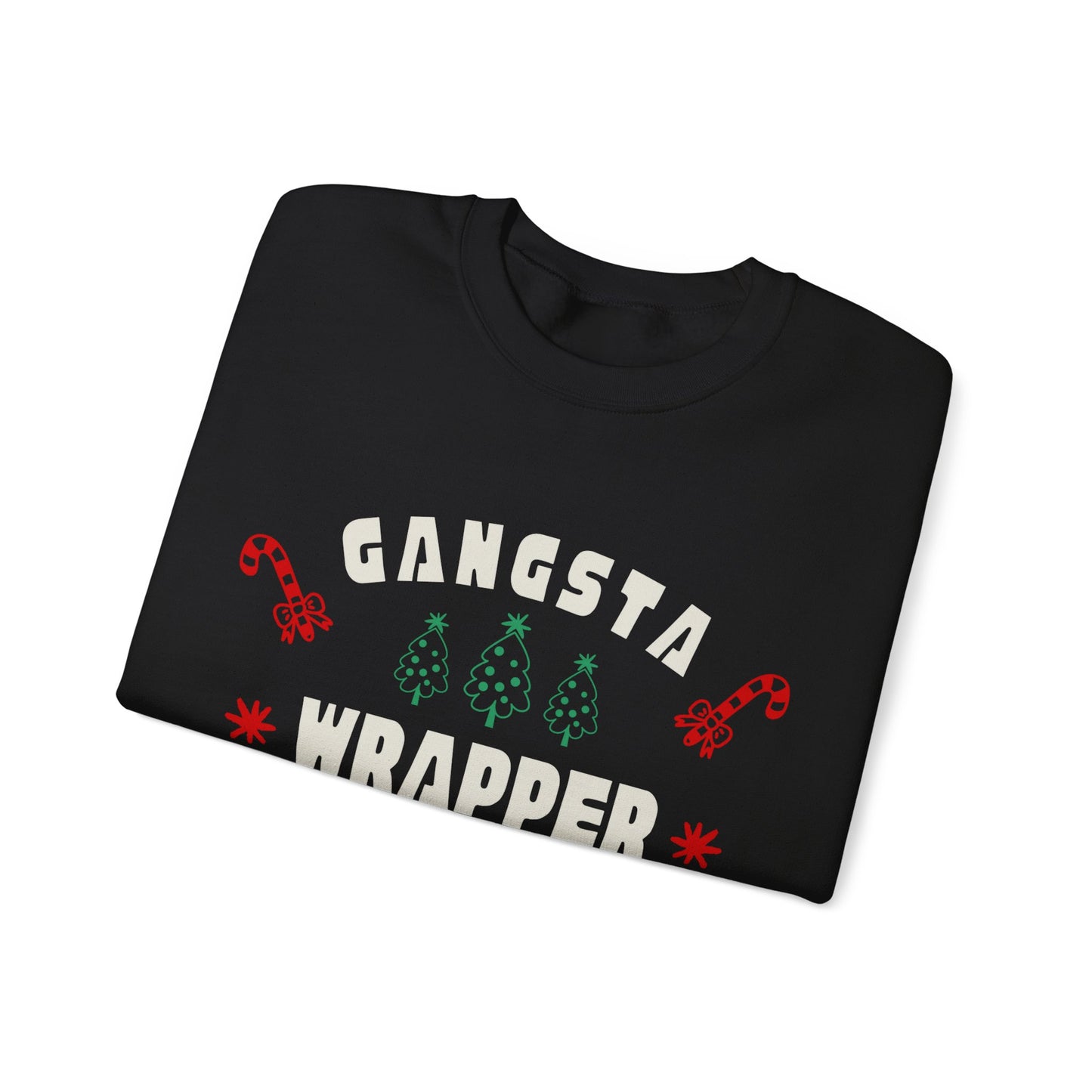 Gangsta Wrapper Gildan Crewneck Sweatshirt