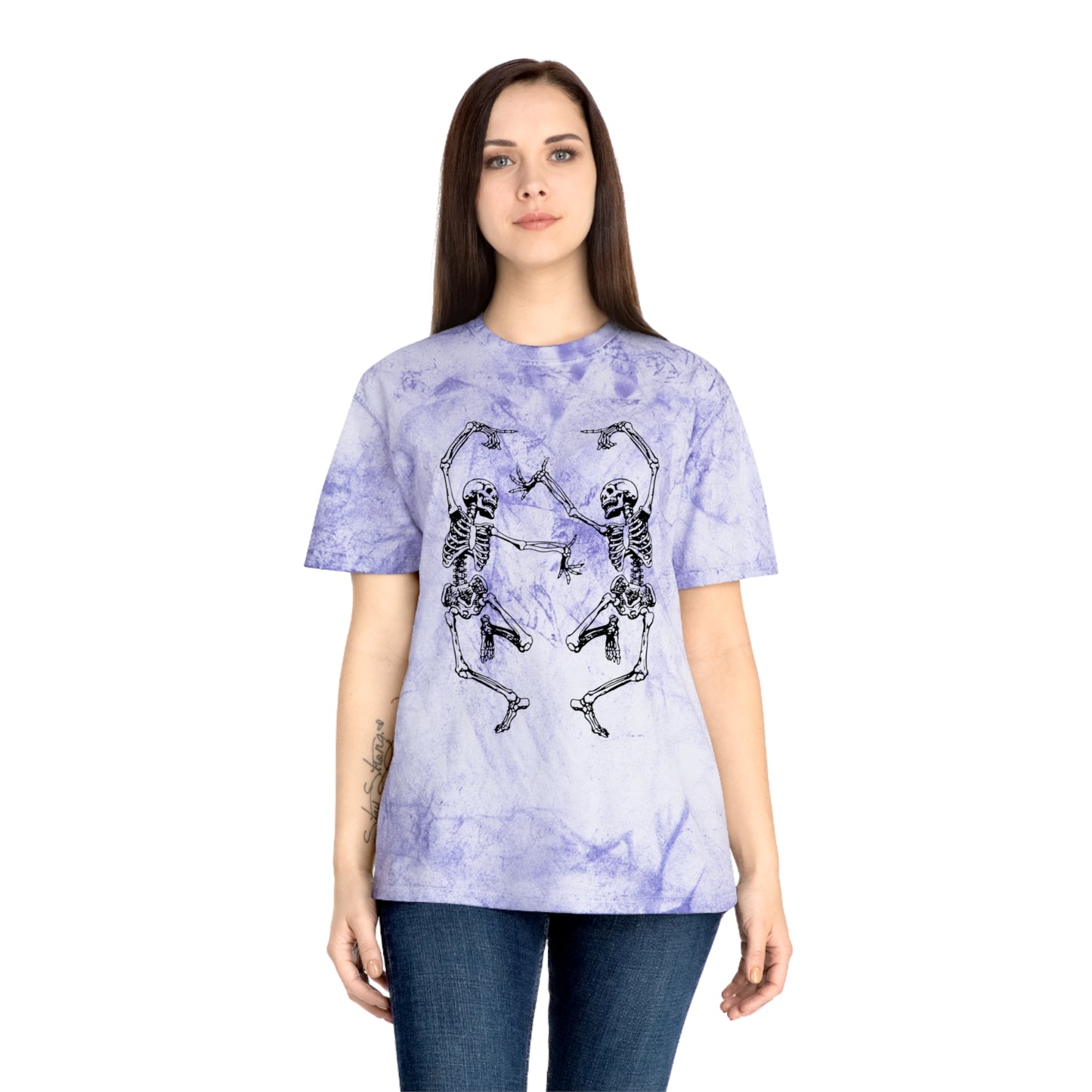 Dancing Skeleton Color Blast T-Shirt