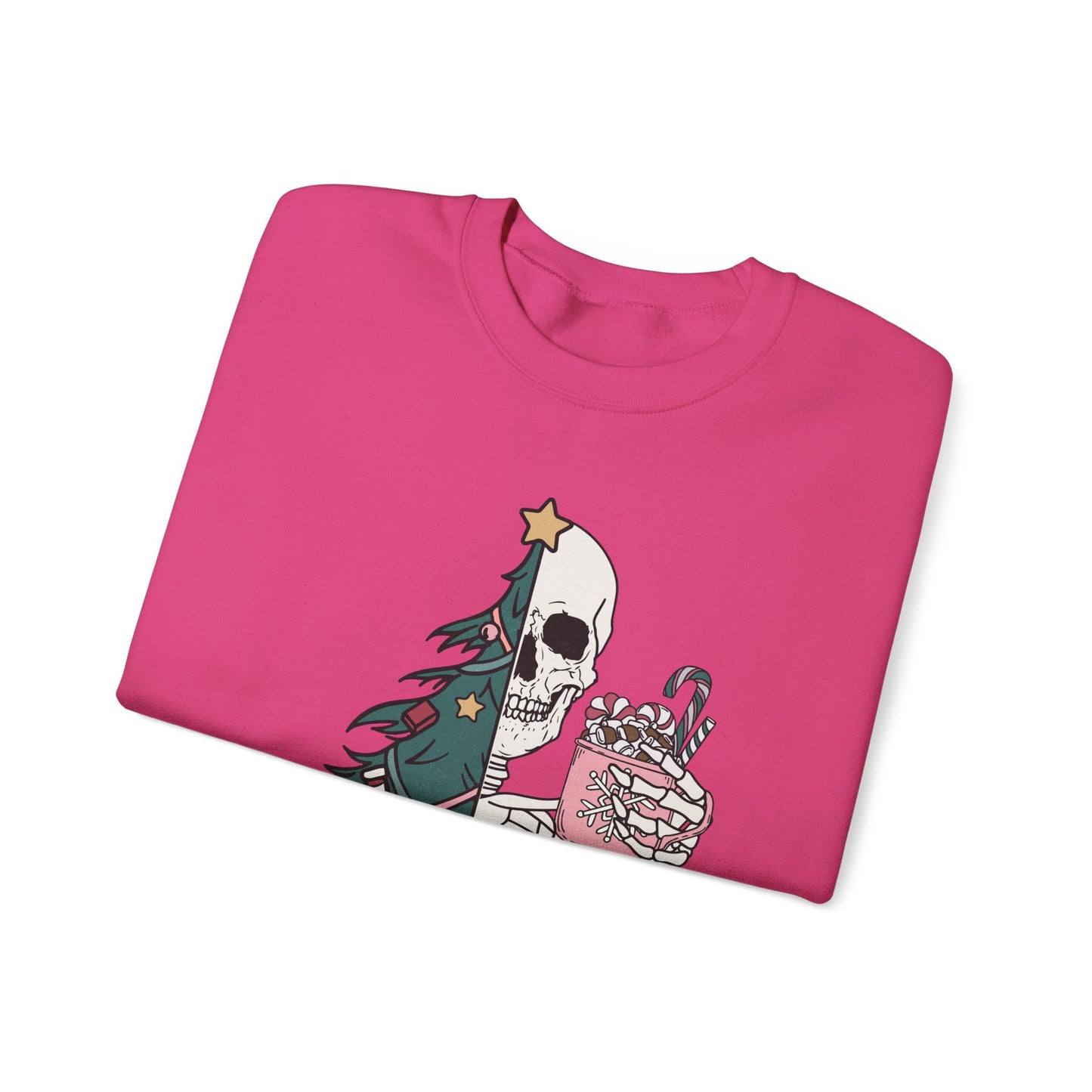 Spooky and Merry Gildan Crewneck Sweatshirt