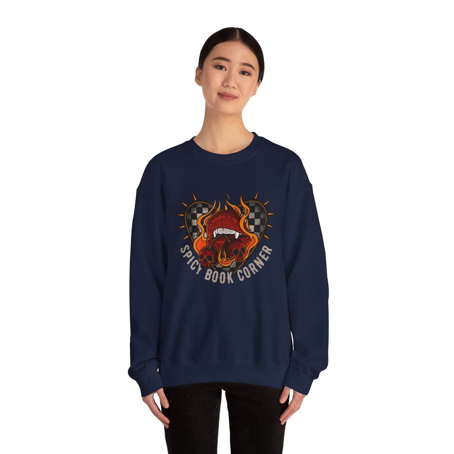 Spicy Book Corner Rep Crewneck