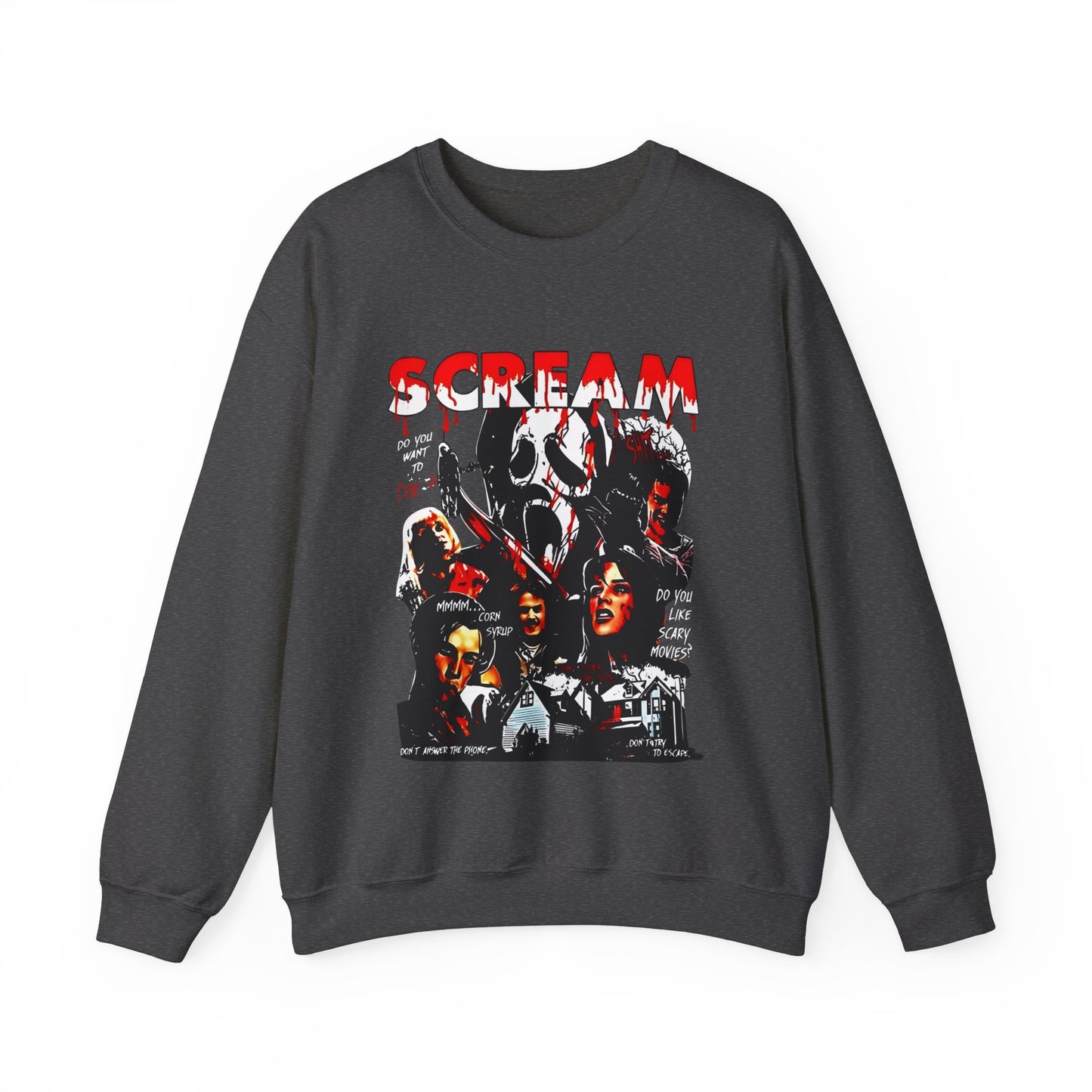 Scream Gildan Crewneck Sweatshirt