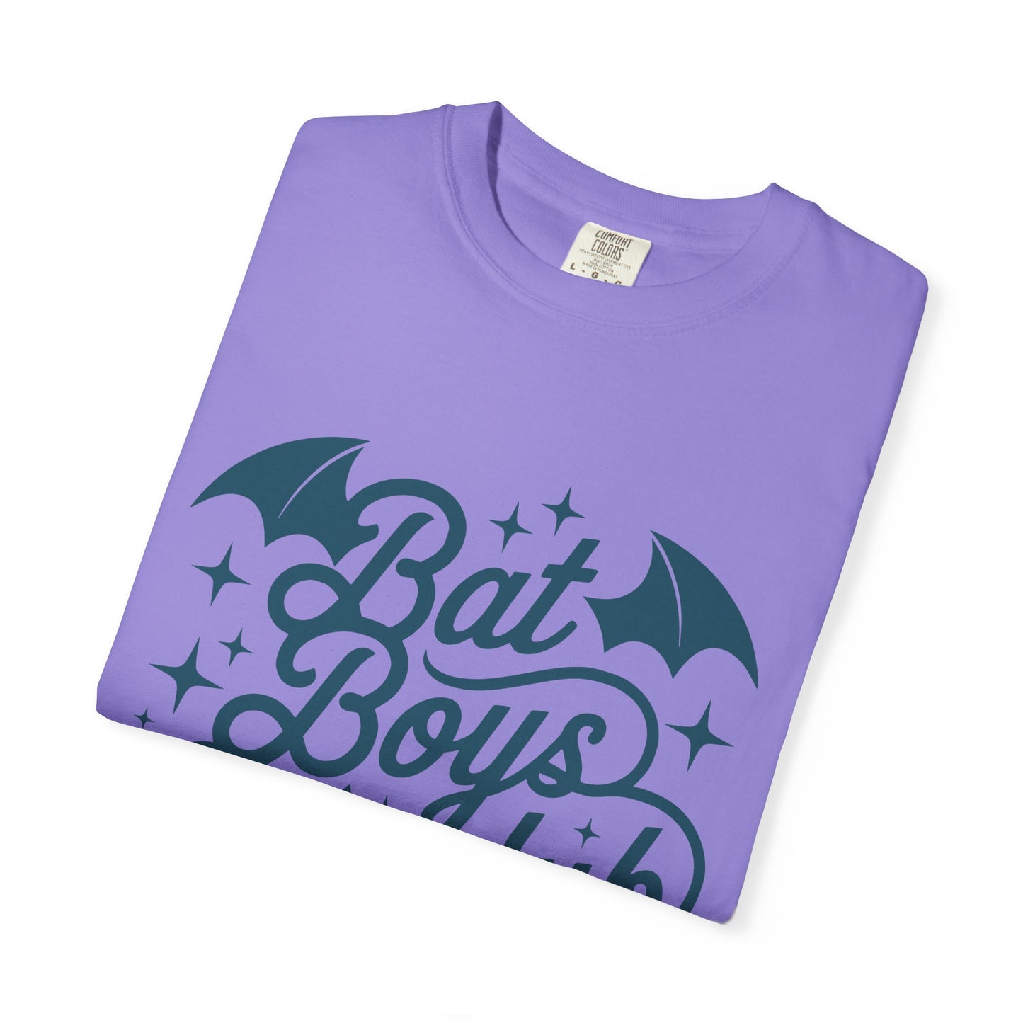 Bat Boys Fanclub T-Shirt — Retro Script Bat Graphic Tee
