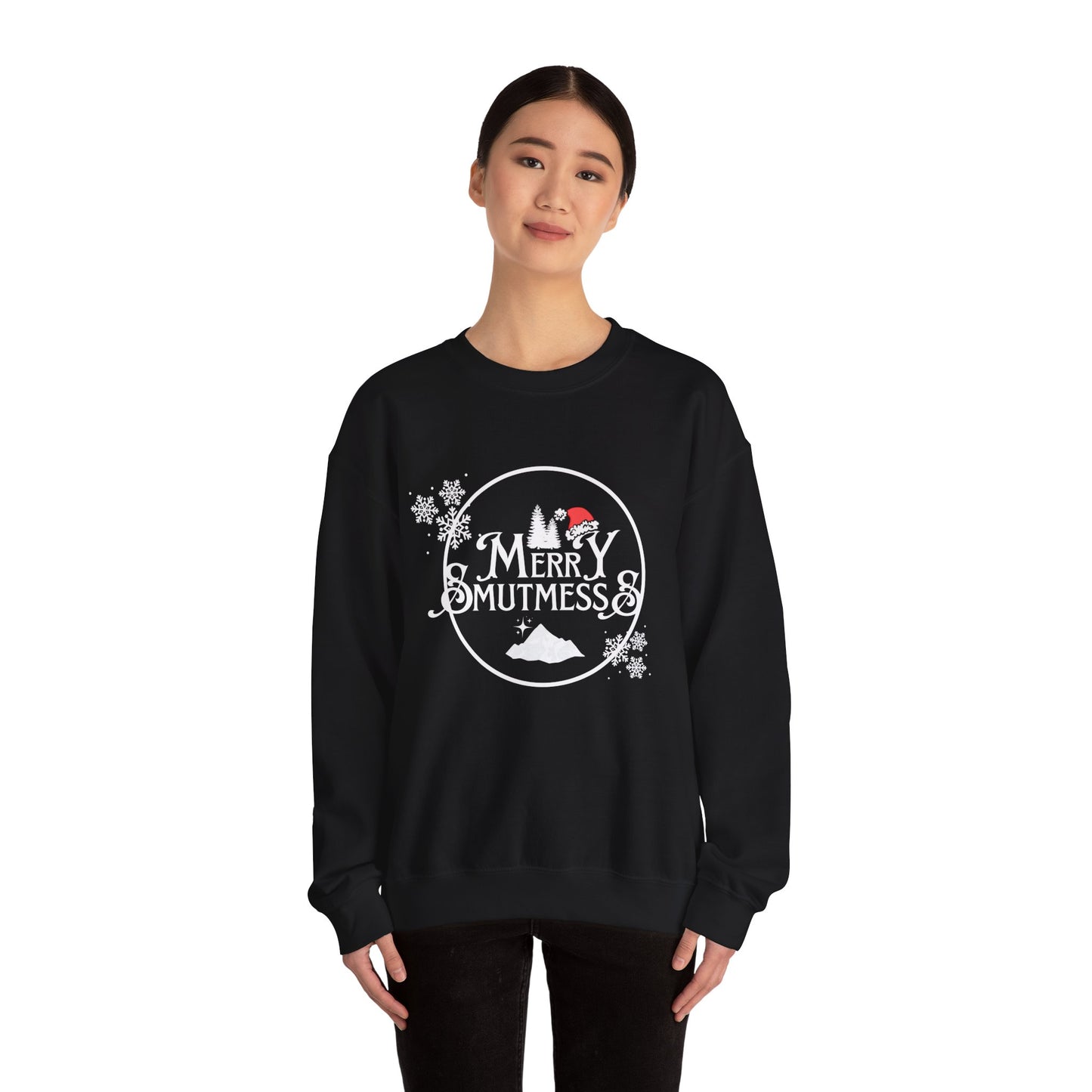 Merry Smutmess Gildan Crewneck Sweatshirt