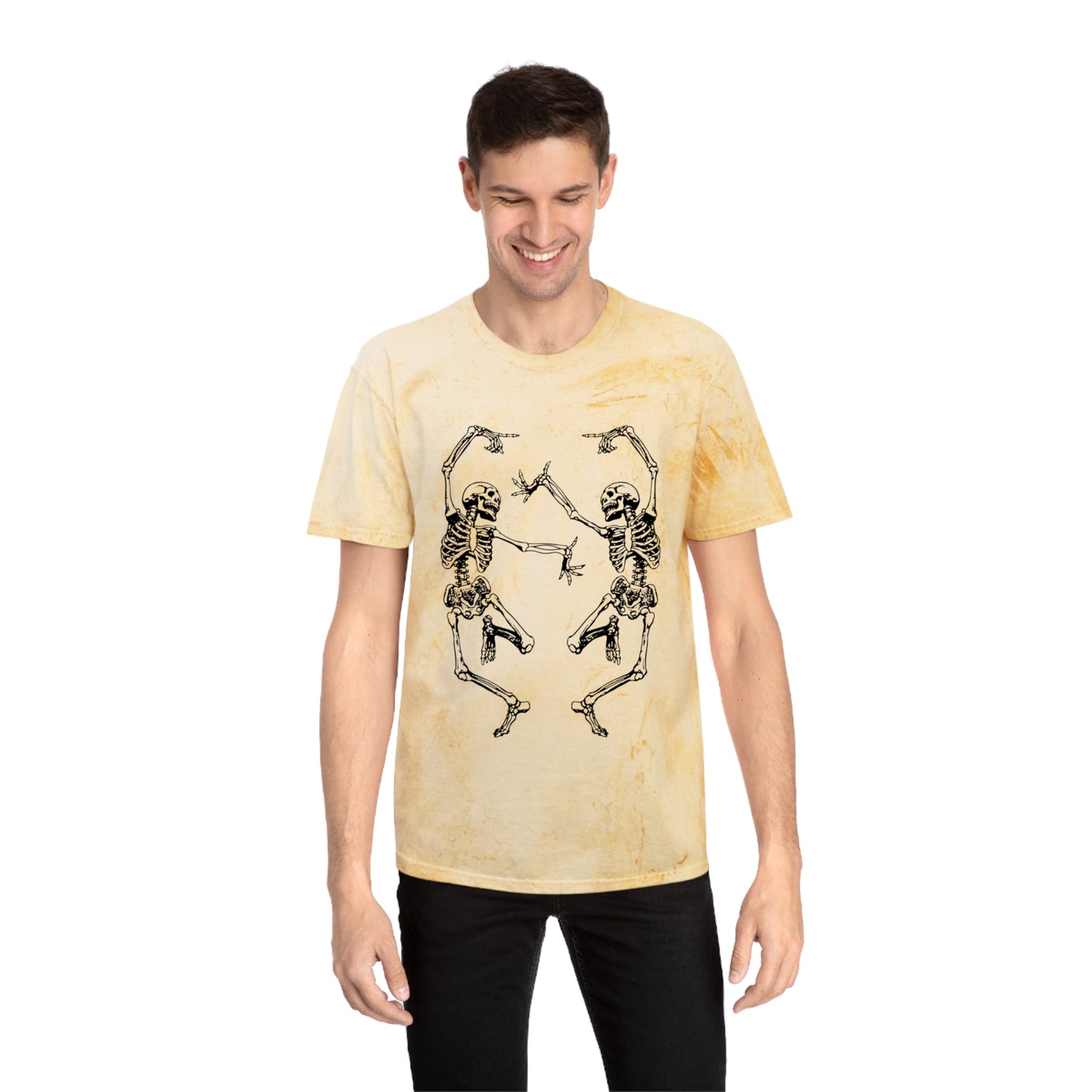 Dancing Skeleton Color Blast T-Shirt