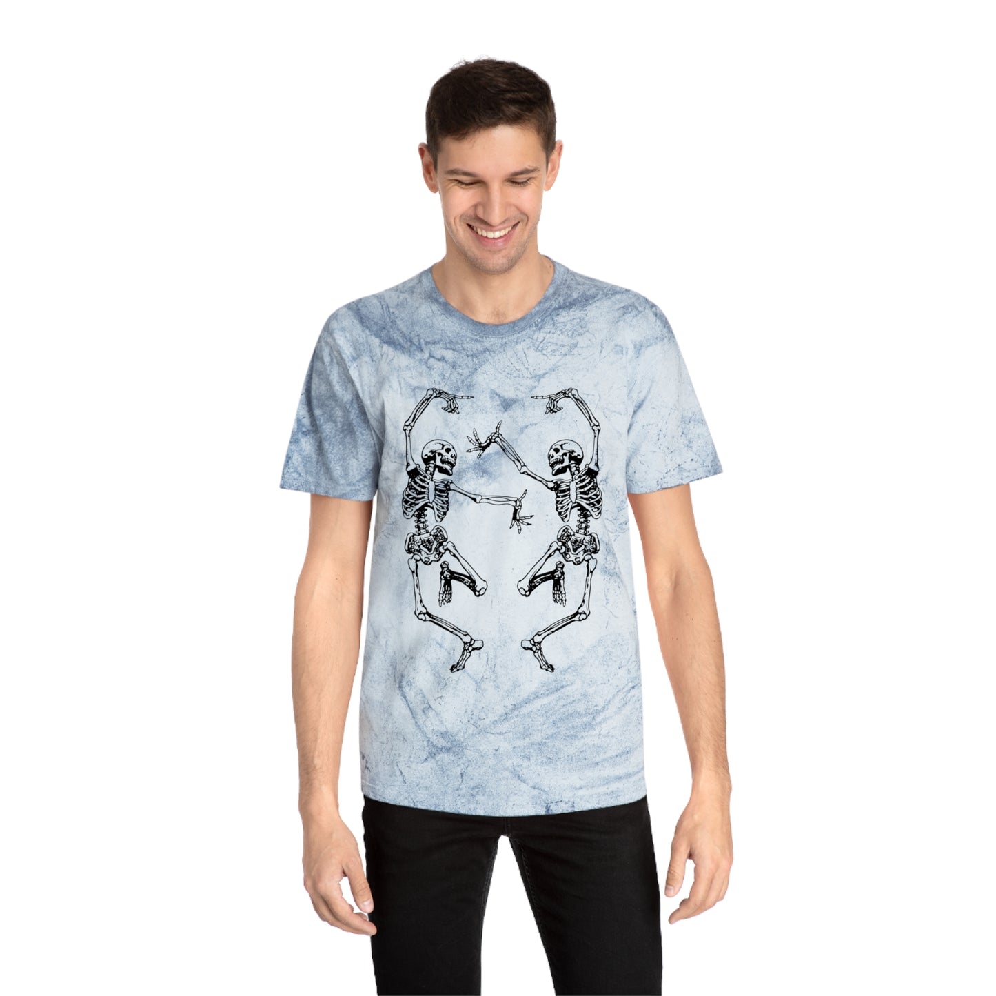 Dancing Skeleton Color Blast T-Shirt