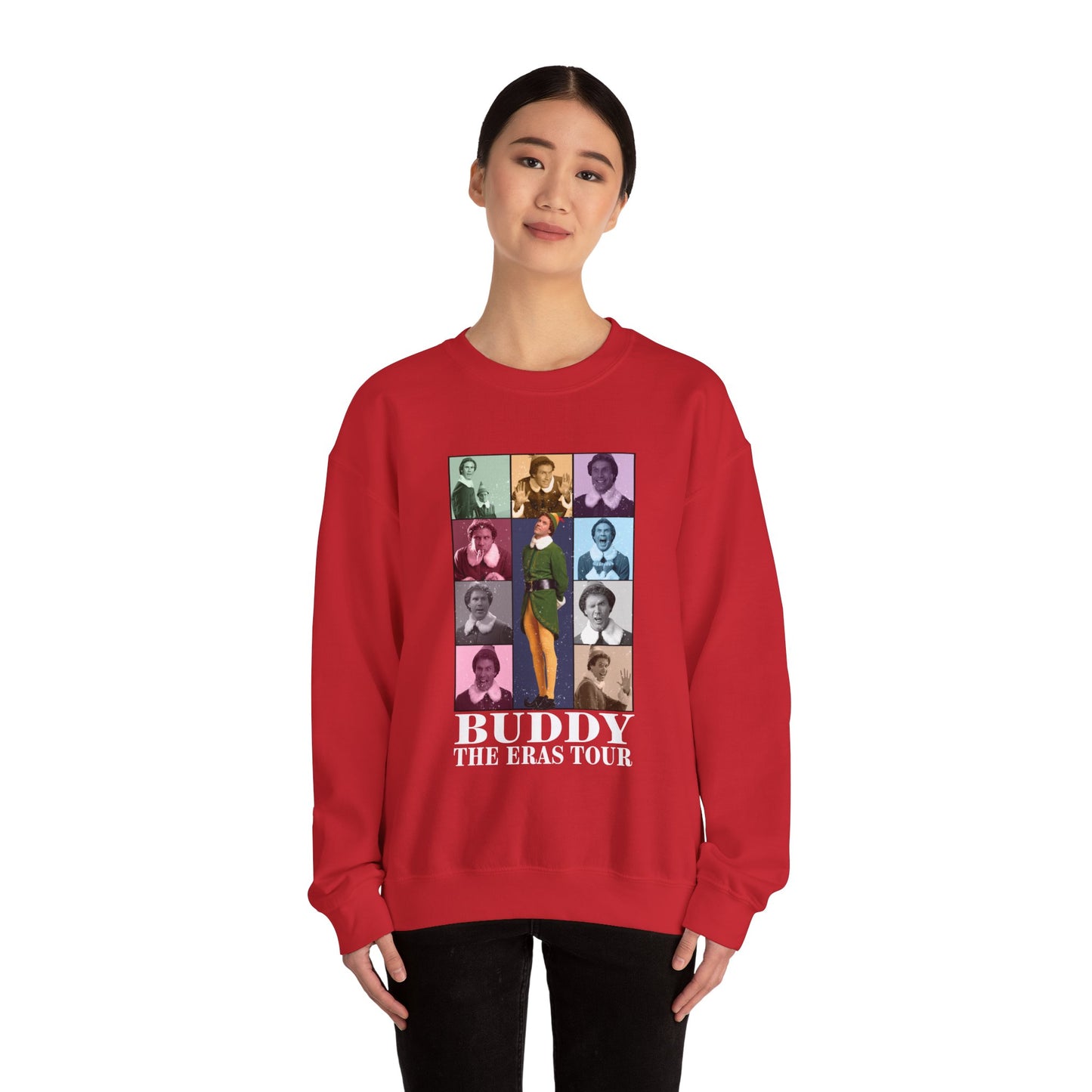 Buddy Eras Gildan Crewneck Sweatshirt