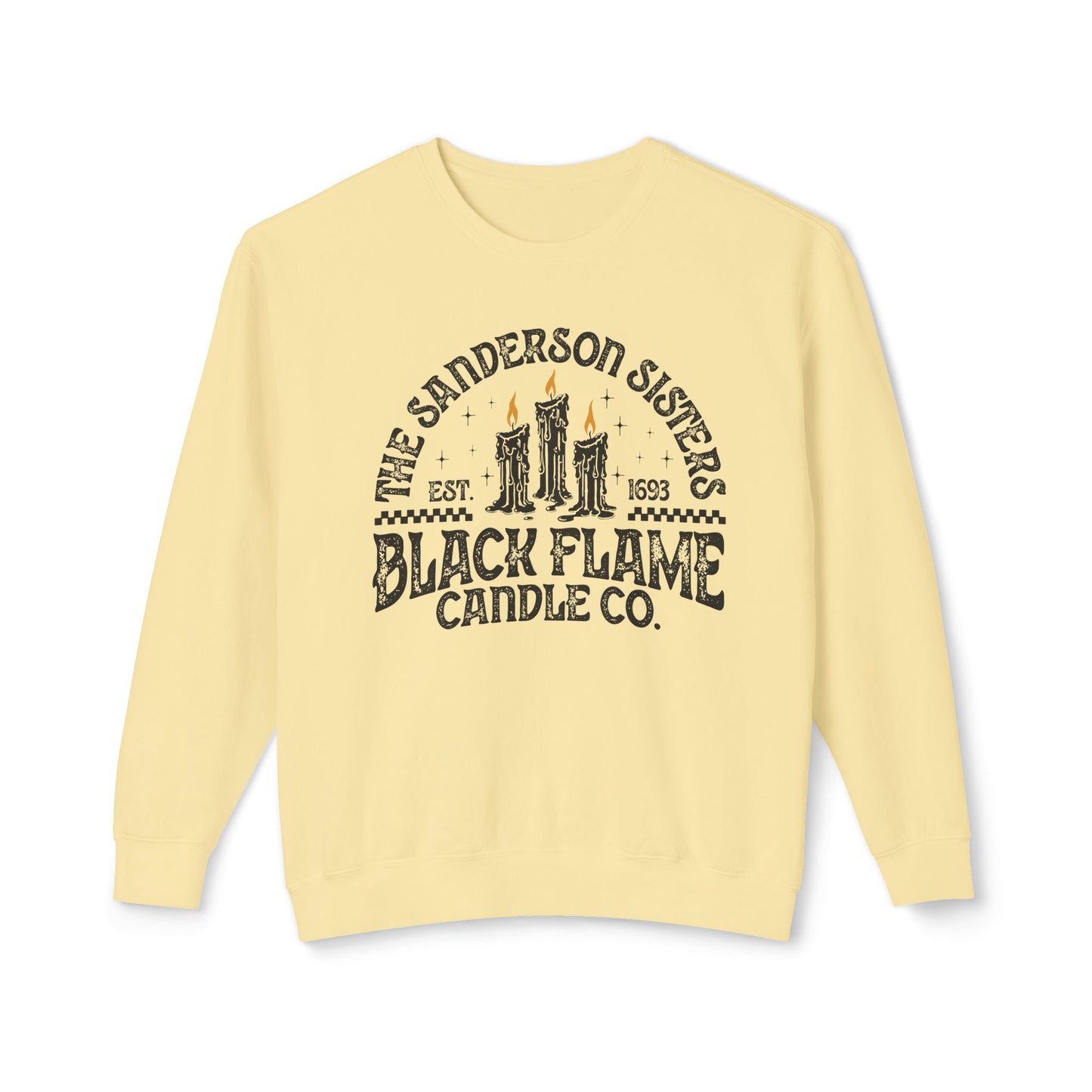 Black Flame Candle