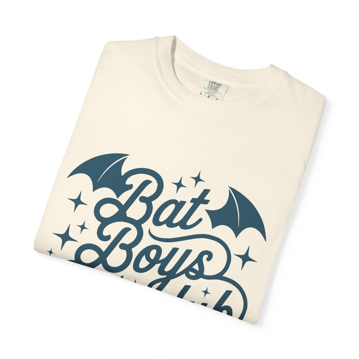 Bat Boys Fanclub T-Shirt — Retro Script Bat Graphic Tee