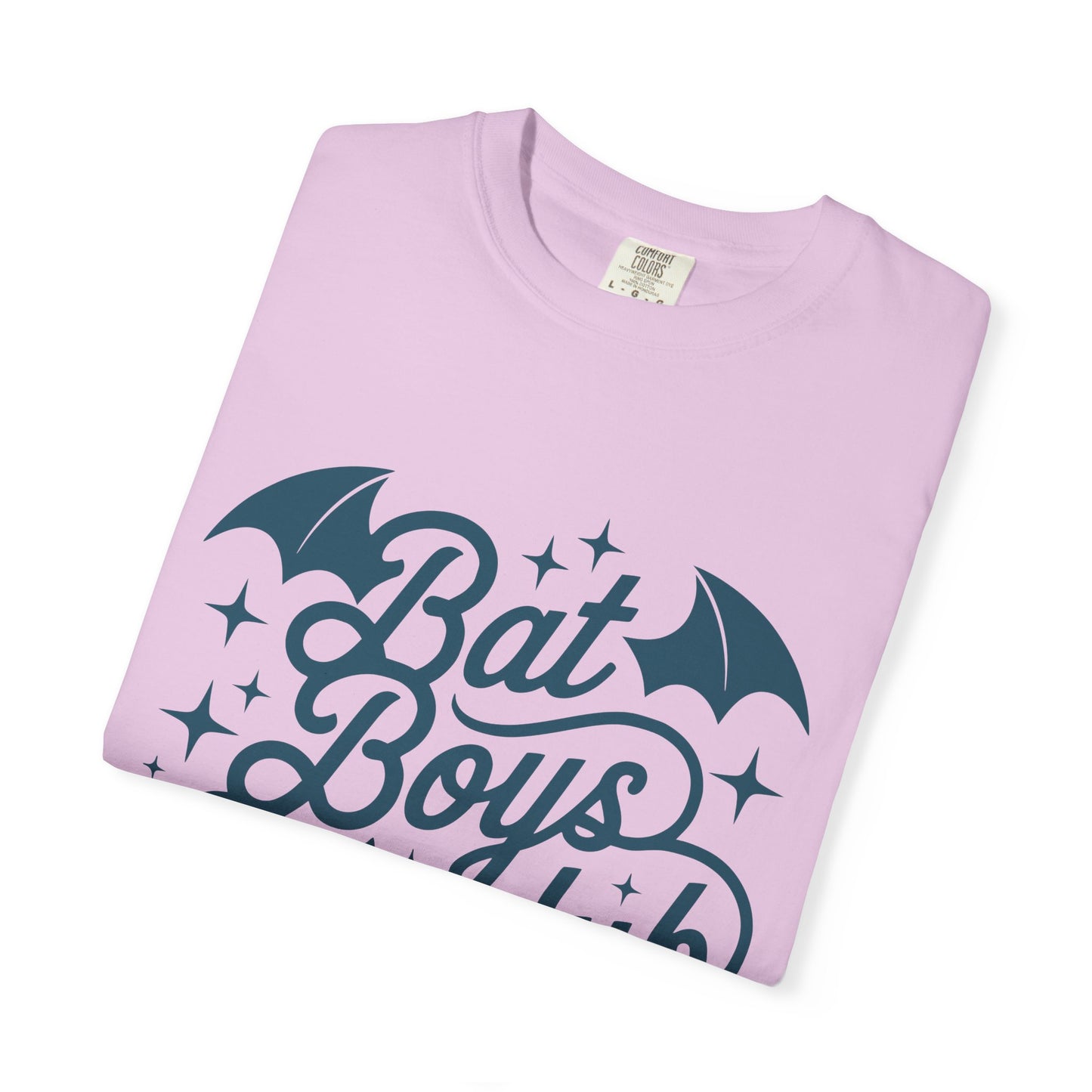 Bat Boys Fanclub T-Shirt — Retro Script Bat Graphic Tee