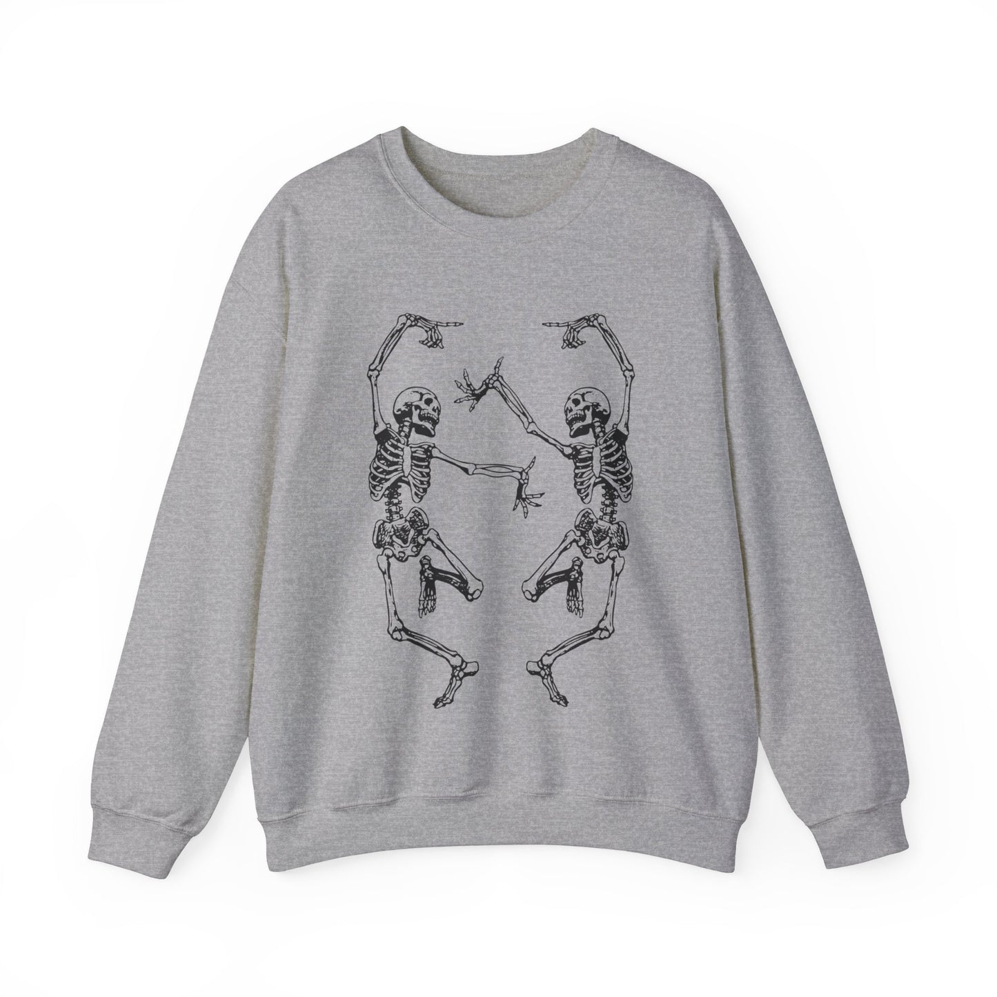 Dancing Skeletons Gildan Crewneck Sweatshirt