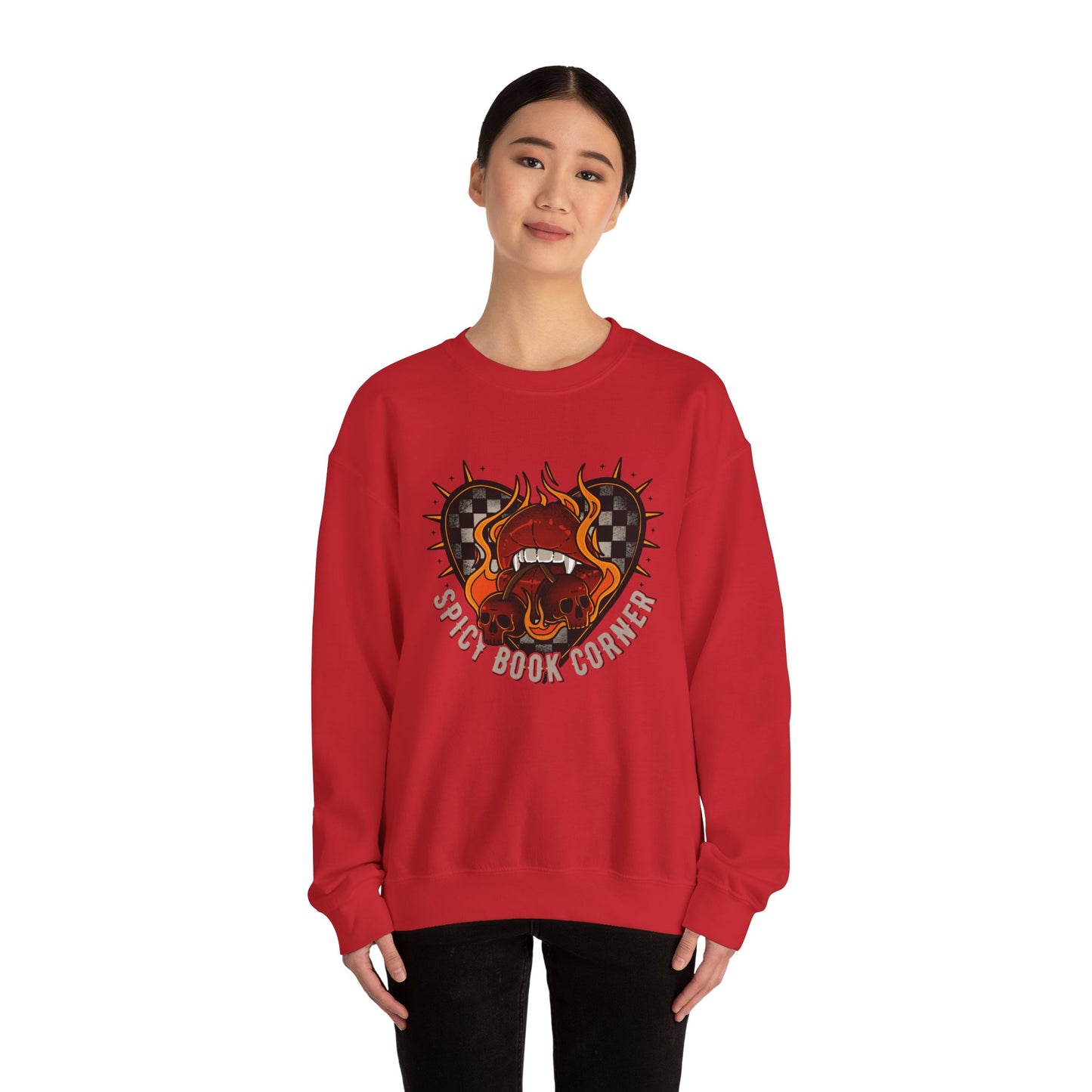 Spicy Book Corner Rep Crewneck