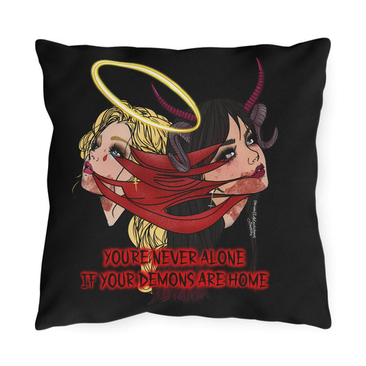 Never Alone Pillow