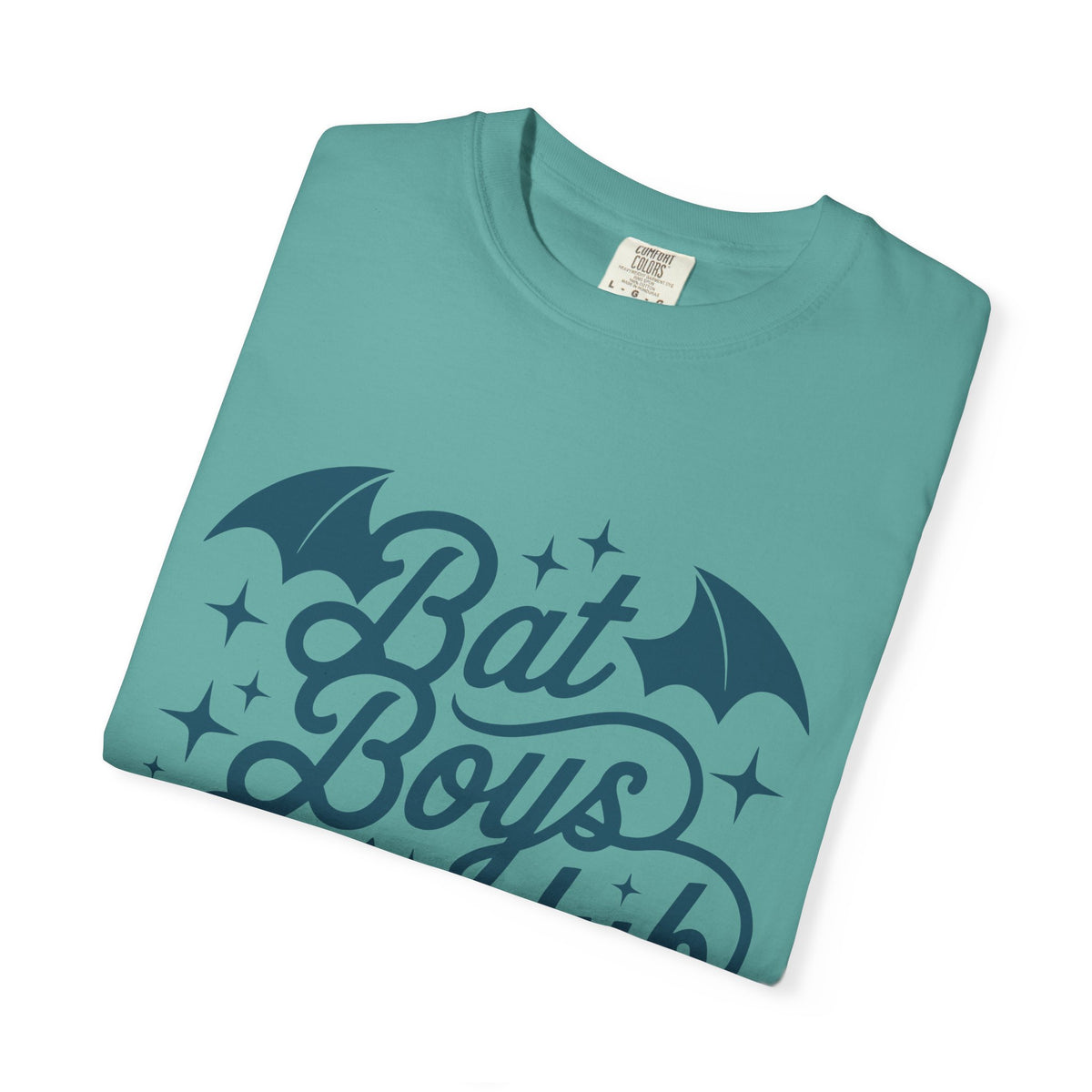 Bat Boys Fanclub T-Shirt — Retro Script Bat Graphic Tee